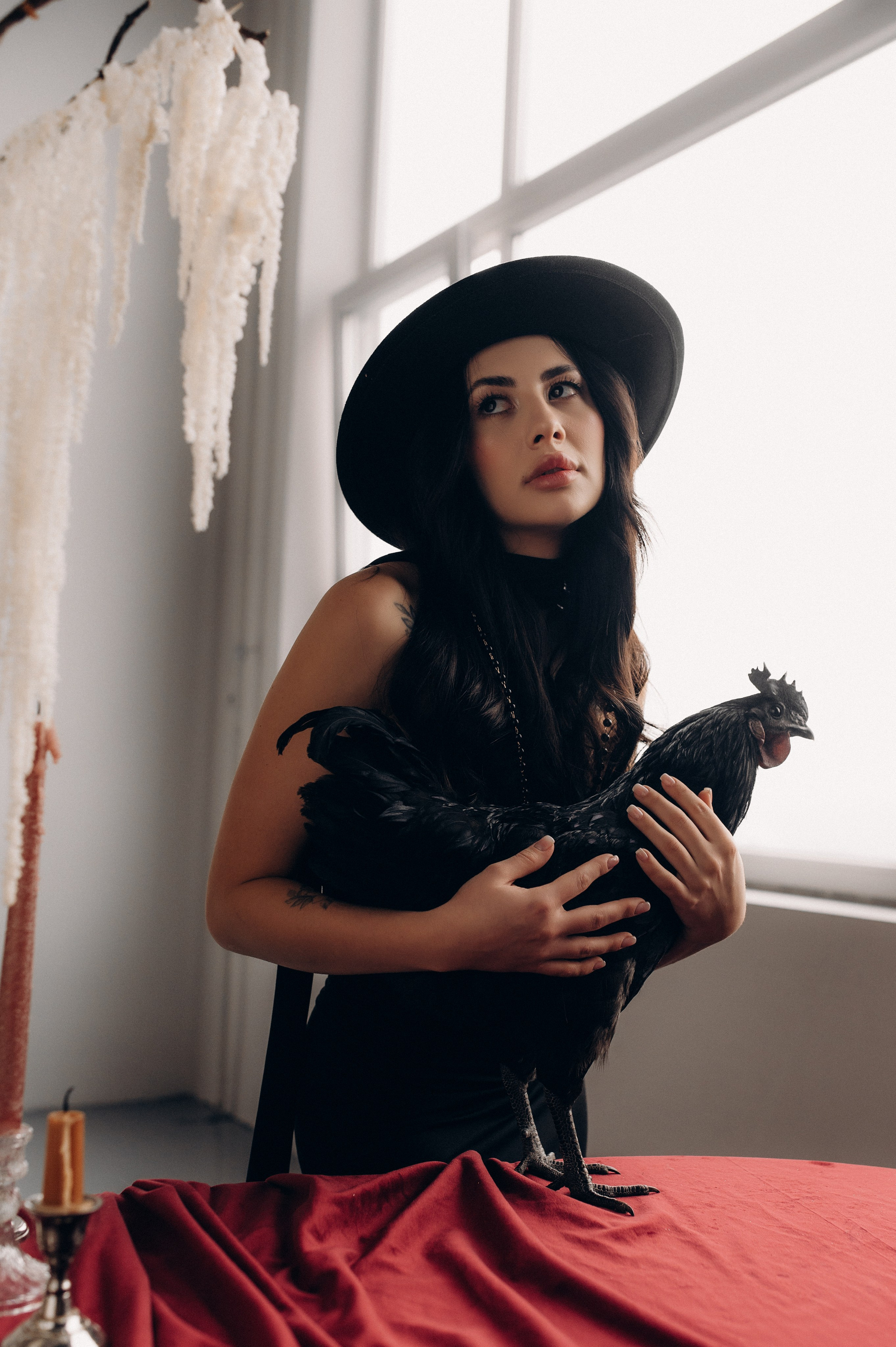 Фотосессия с петухом!. Фотограф Алексин, Тула