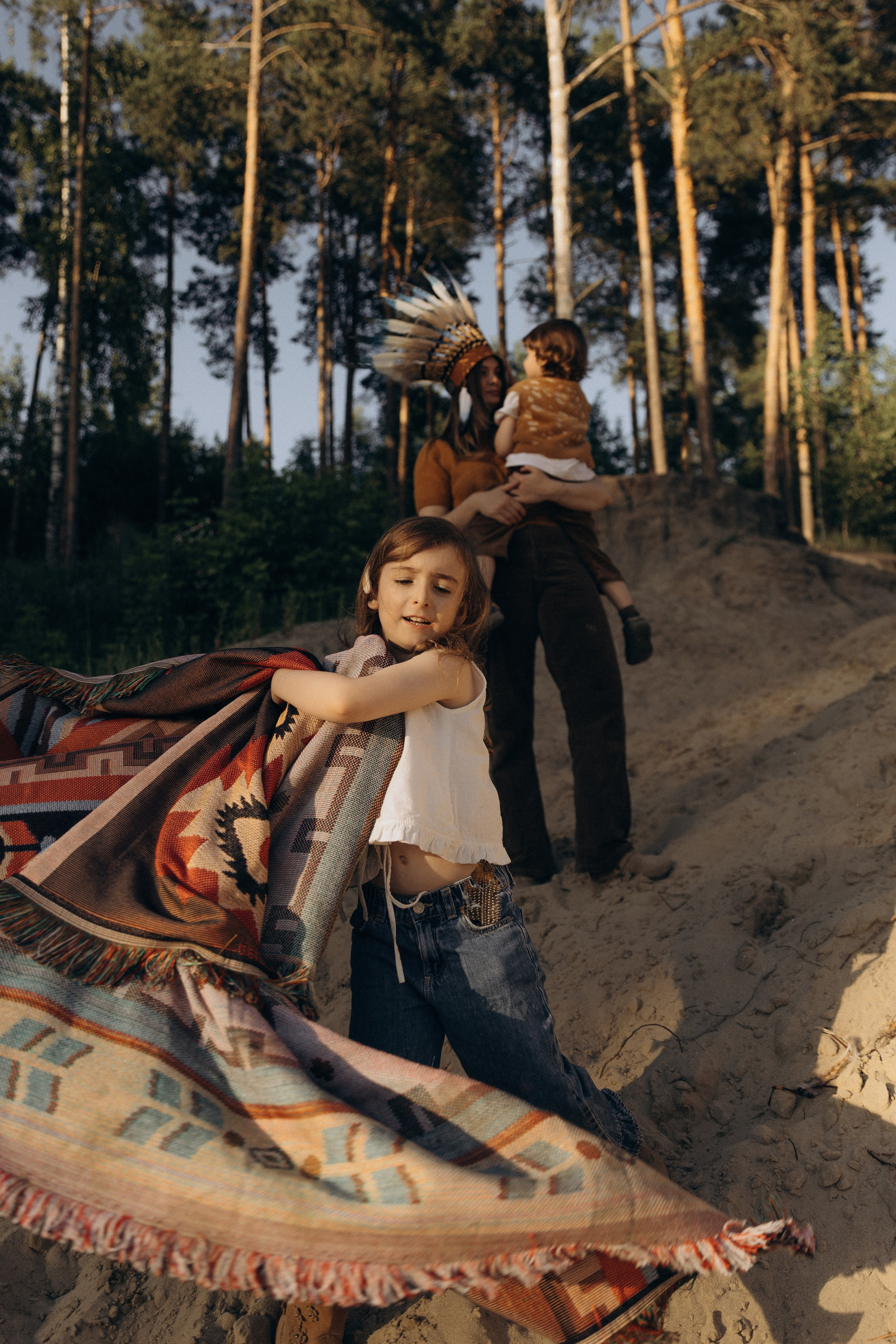 Ветер в волосах. Семейный и детский фотограф в Москве Юлия Огородова