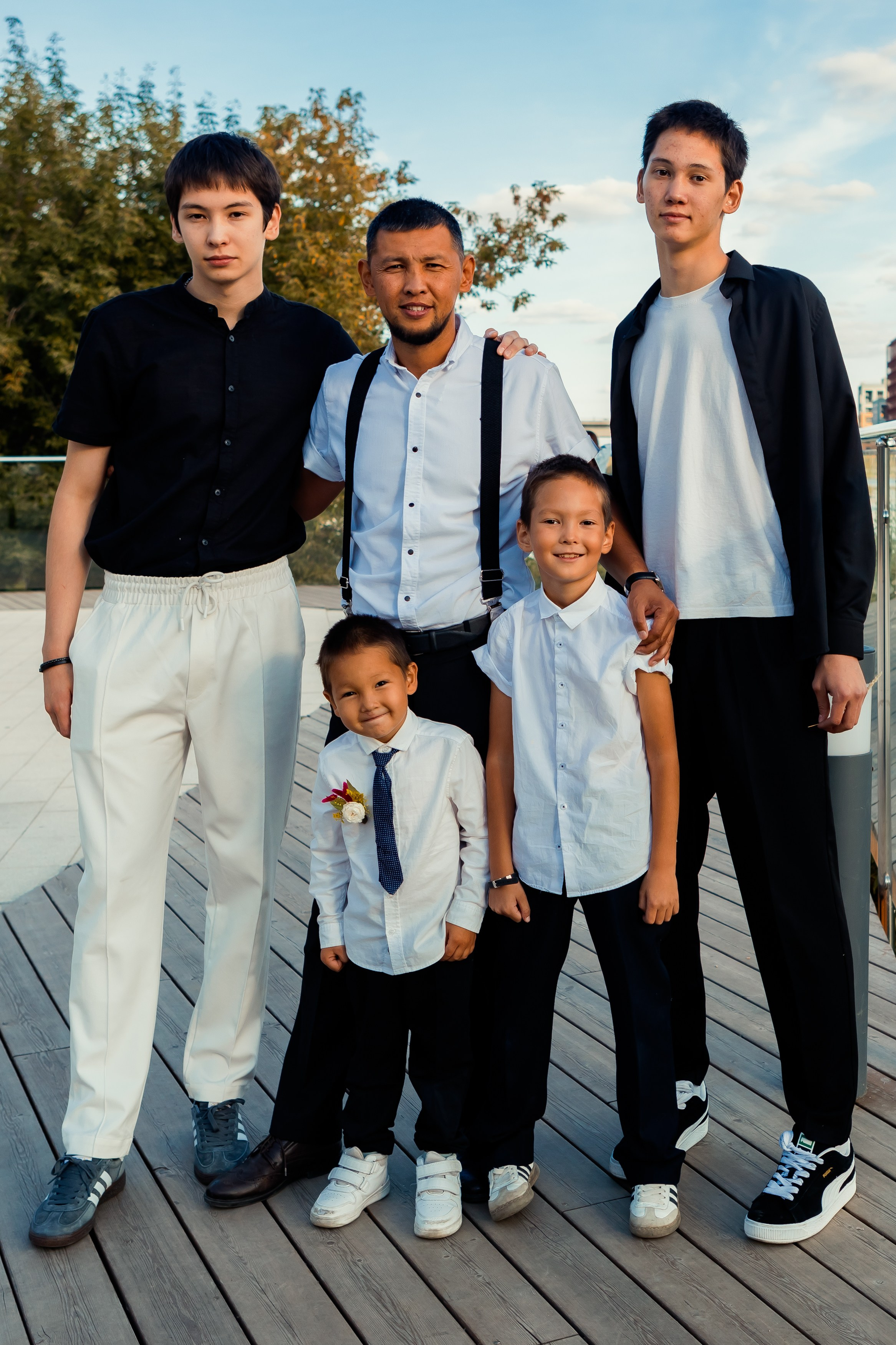 Семейная фотосессия для Айдоса и Елены. Фотограф Илья Силин