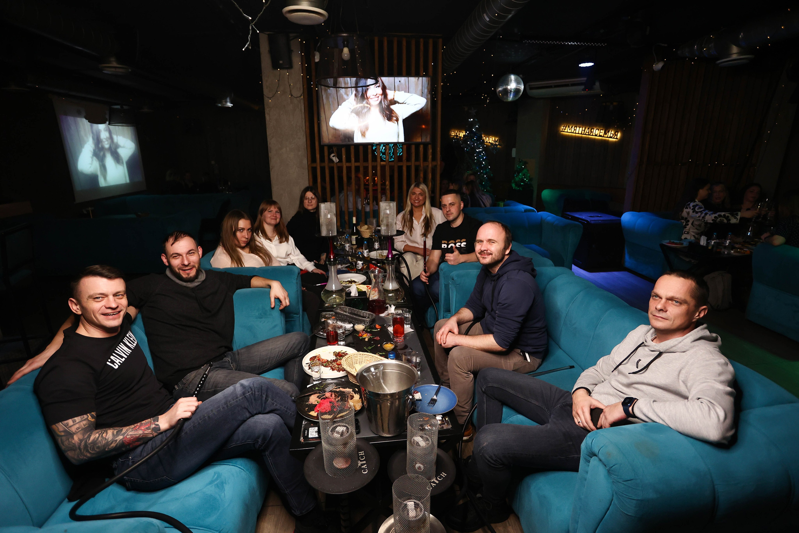 22/12/23 Новогоднее караоке в Мята Спортивная. Мята Спортивная — Кальянная, караоке, бар в Минске