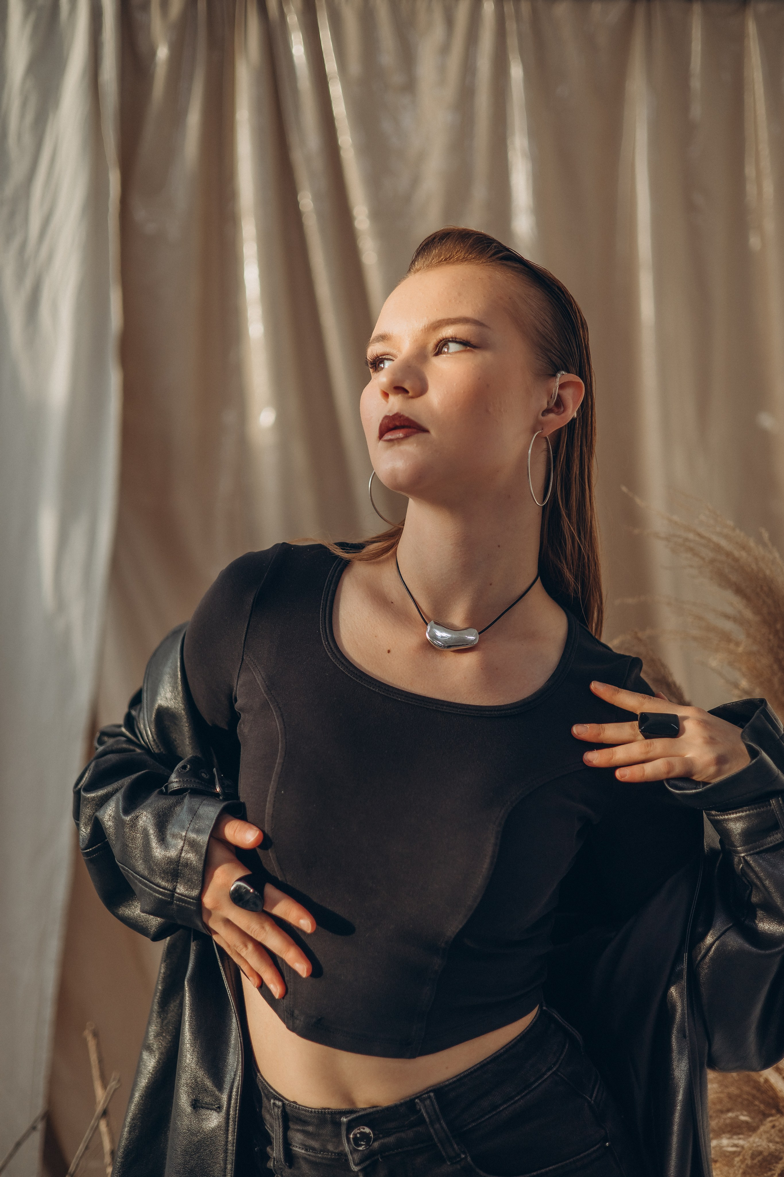 Осень в студии. Семейный, детский, женский фотограф в Новосибирске Оля Борисова