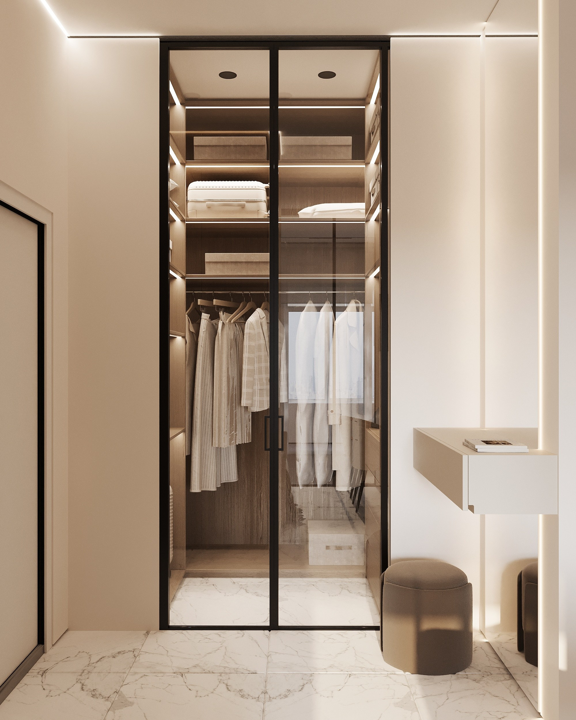 ЖК «Символ» / Москва / 36 кв. м. Ксения Барабаш дизайнер интерьера в Санкт-Петербурге