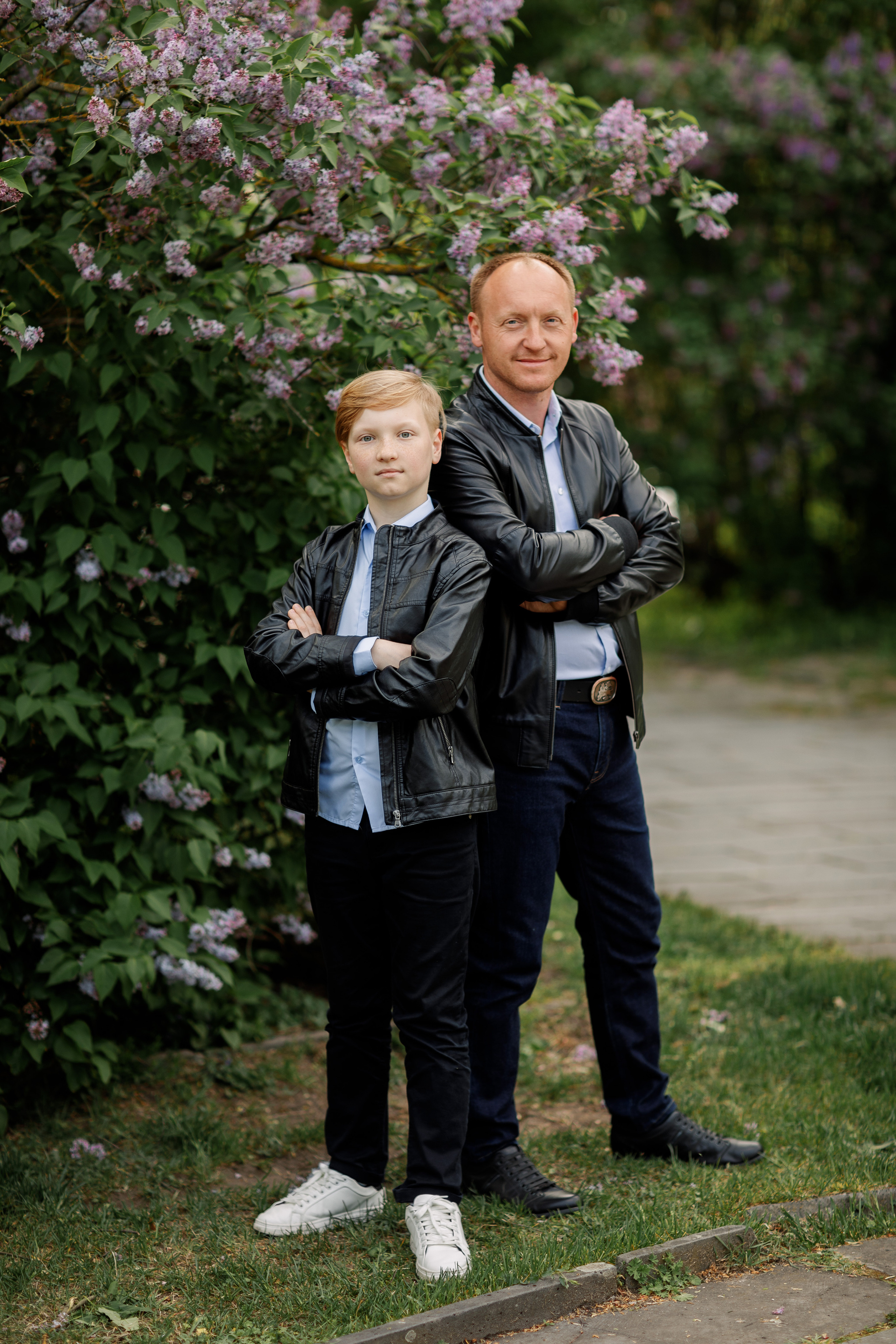 Семейная съёмка в цветении. Свадебный и семейный фотограф в Калининграде Макарова Татьяна