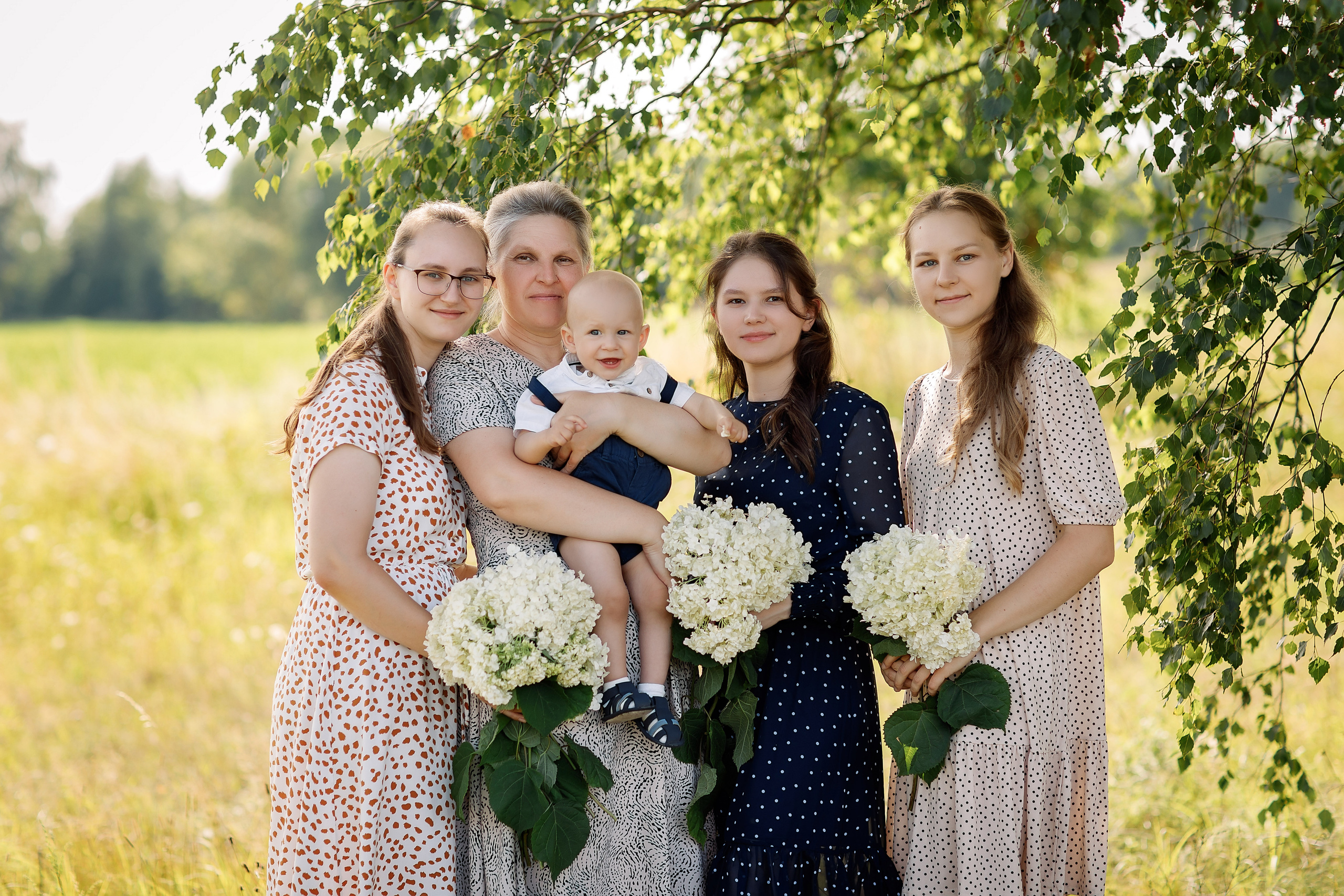 Семейная съёмка за городом. Свадебный и семейный фотограф в Калининграде Макарова Татьяна