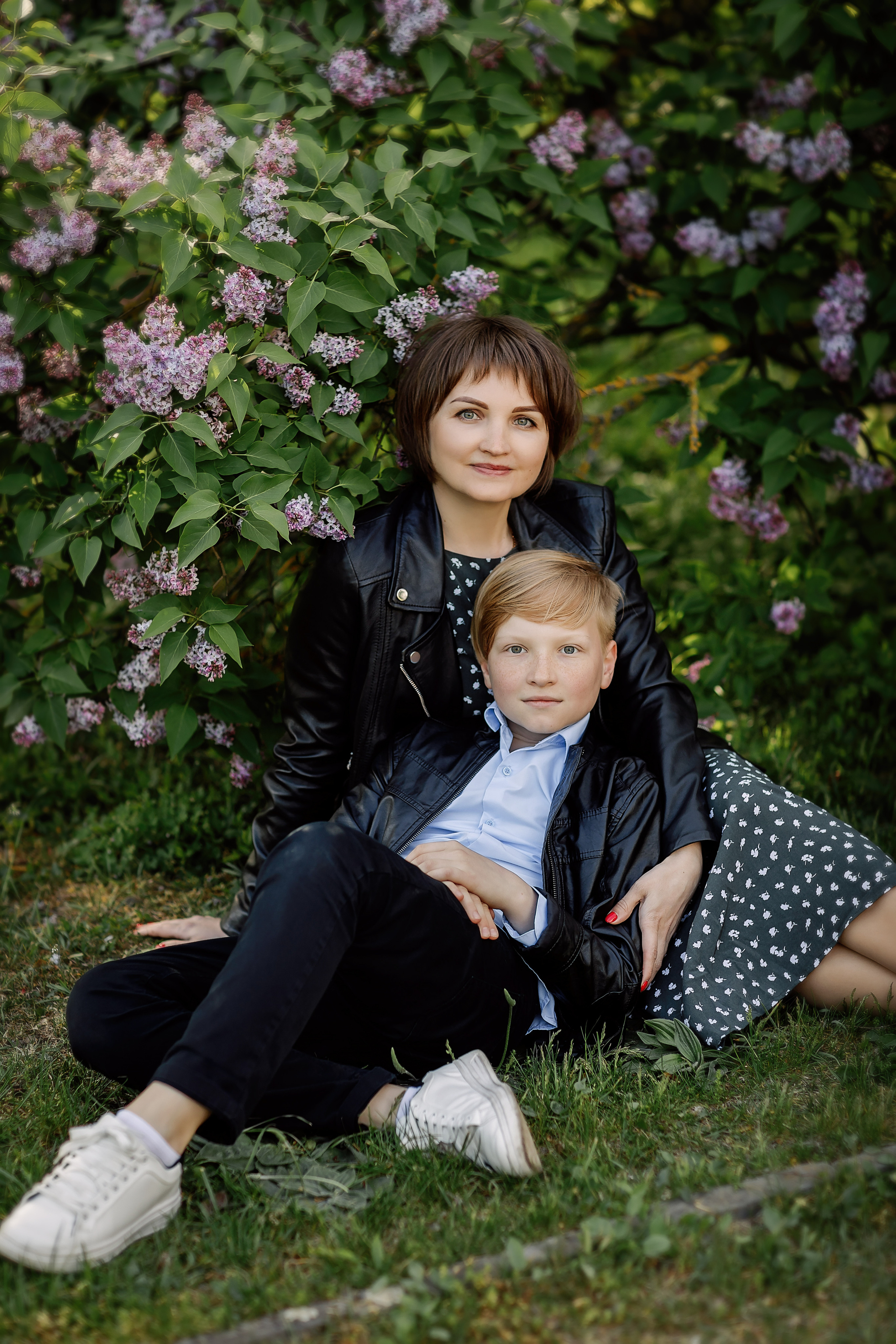 Семейная съёмка в цветении. Свадебный и семейный фотограф в Калининграде Макарова Татьяна