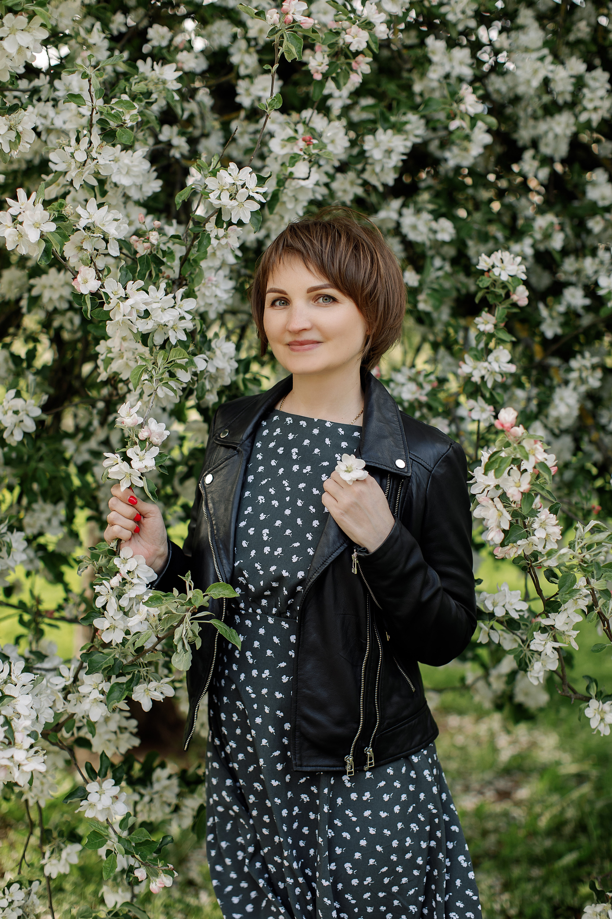 Семейная съёмка в цветении. Свадебный и семейный фотограф в Калининграде Макарова Татьяна