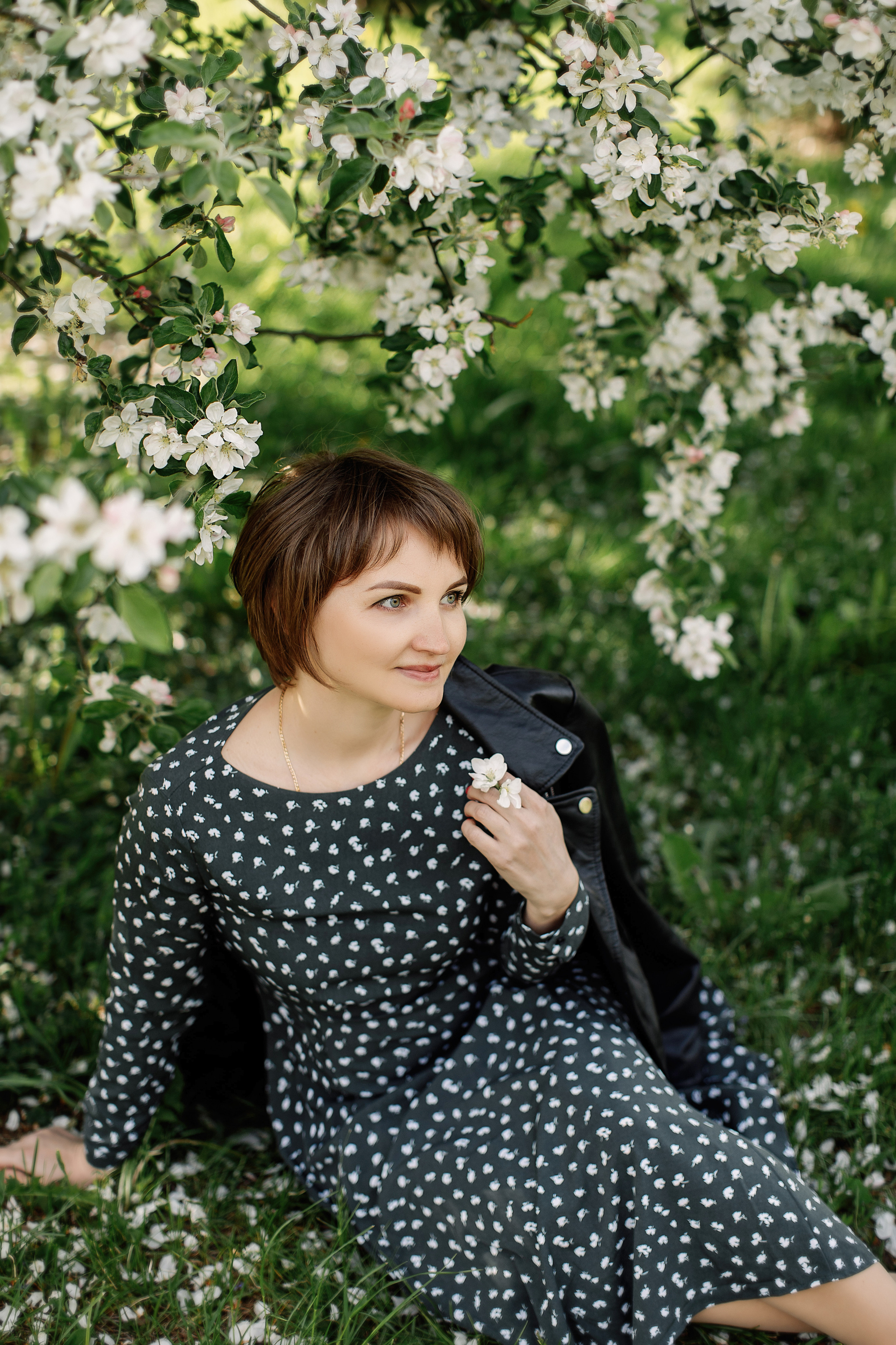 Семейная съёмка в цветении. Свадебный и семейный фотограф в Калининграде Макарова Татьяна