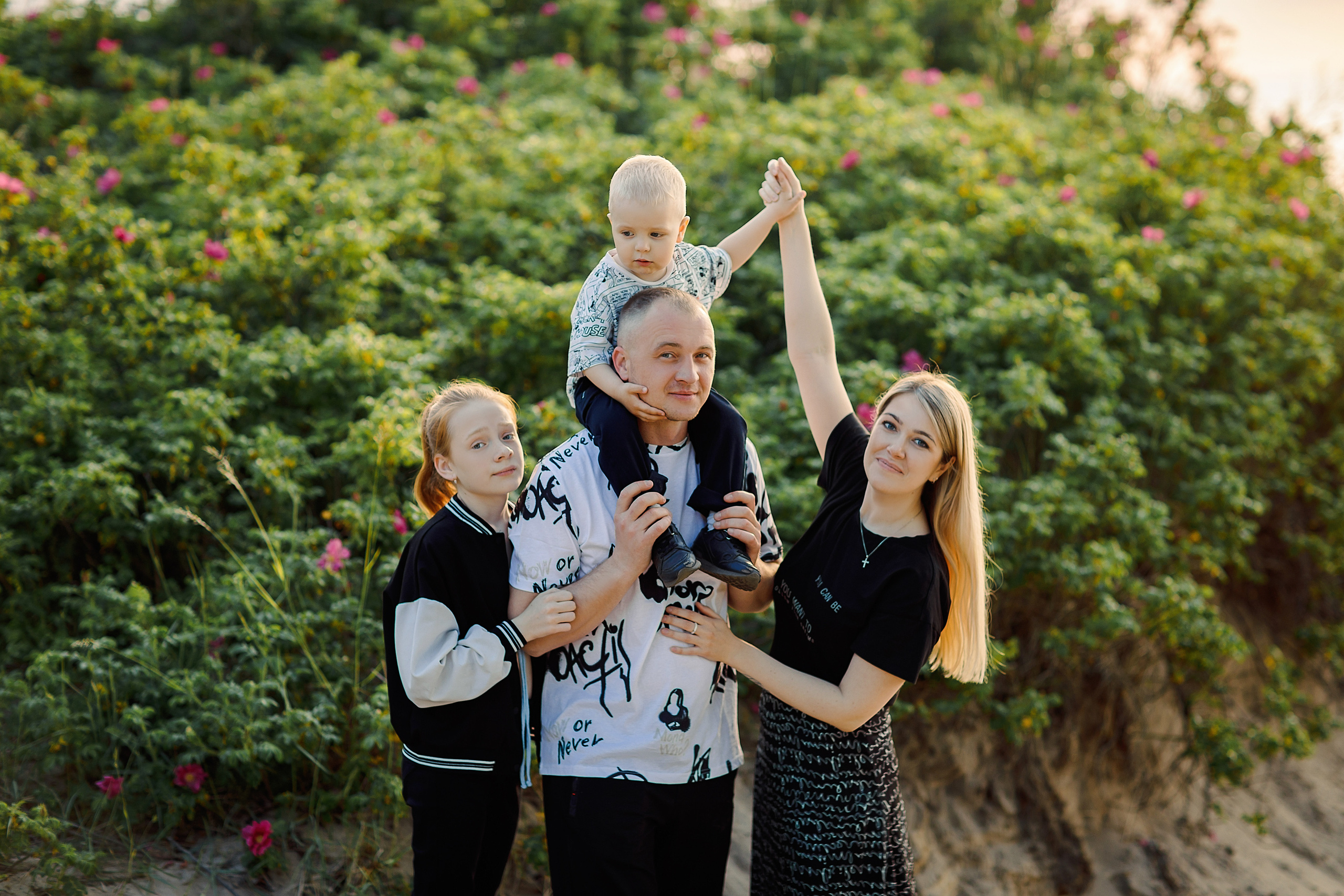 Морская семейная съёмка. Свадебный и семейный фотограф в Калининграде Макарова Татьяна