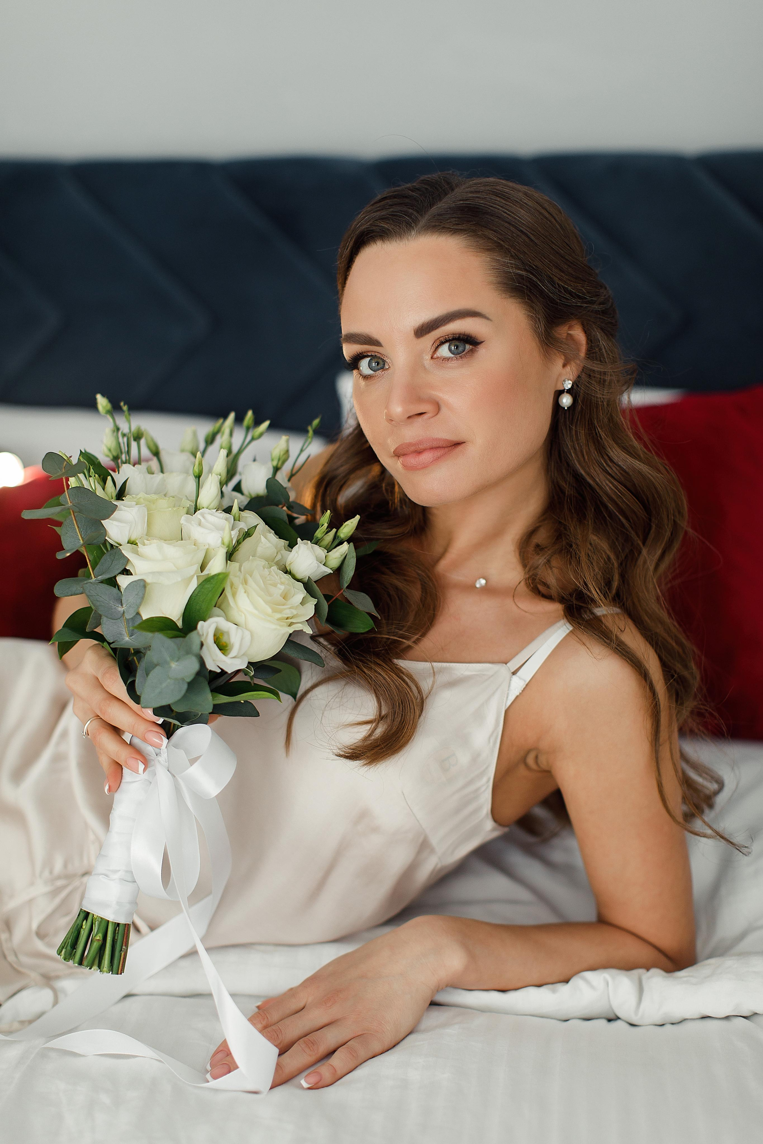 Нежное утро невесты Виолетты. Свадебный и семейный фотограф в Калининграде Макарова Татьяна