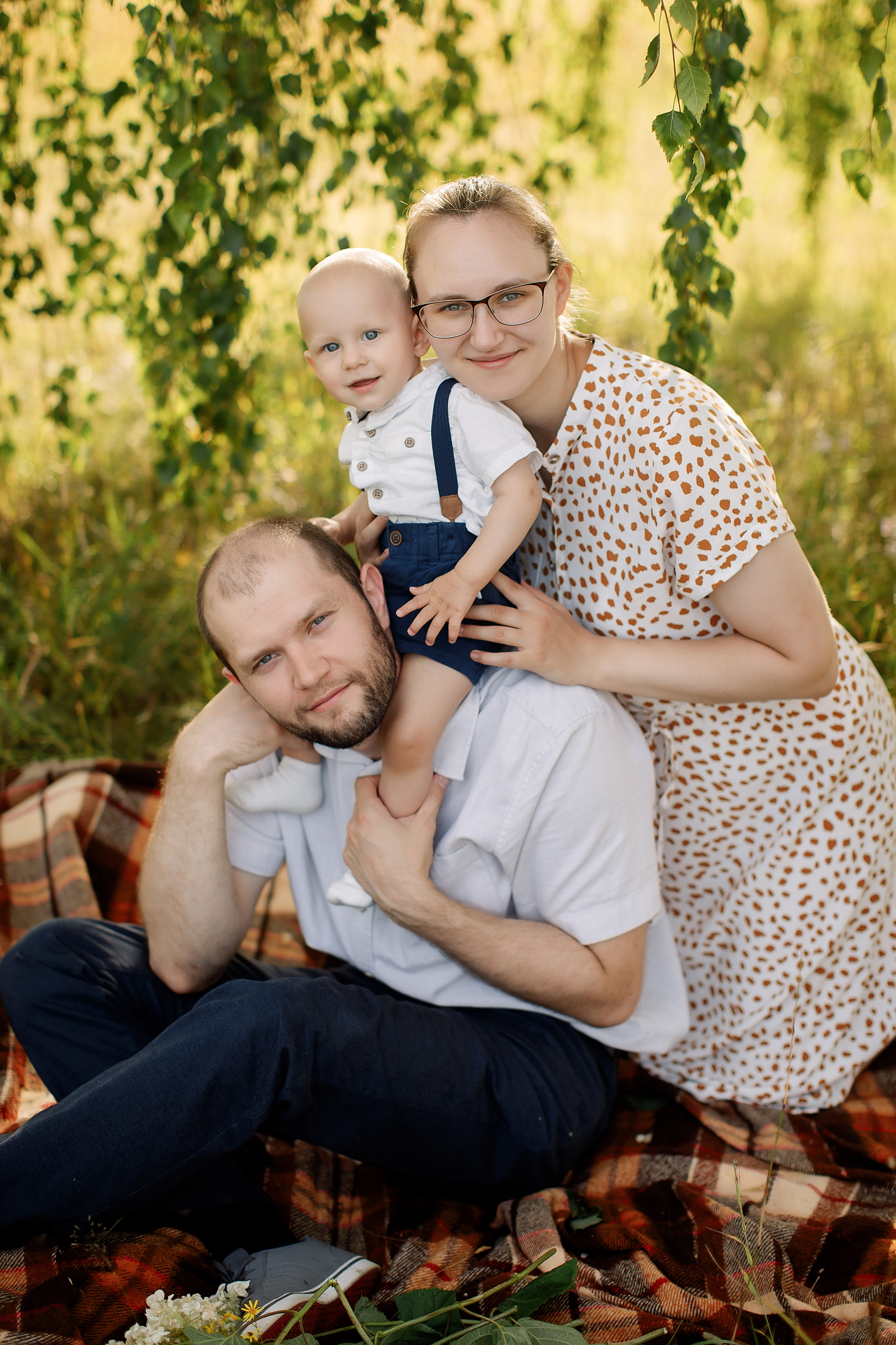 Семейная съёмка за городом. Свадебный и семейный фотограф в Калининграде Макарова Татьяна