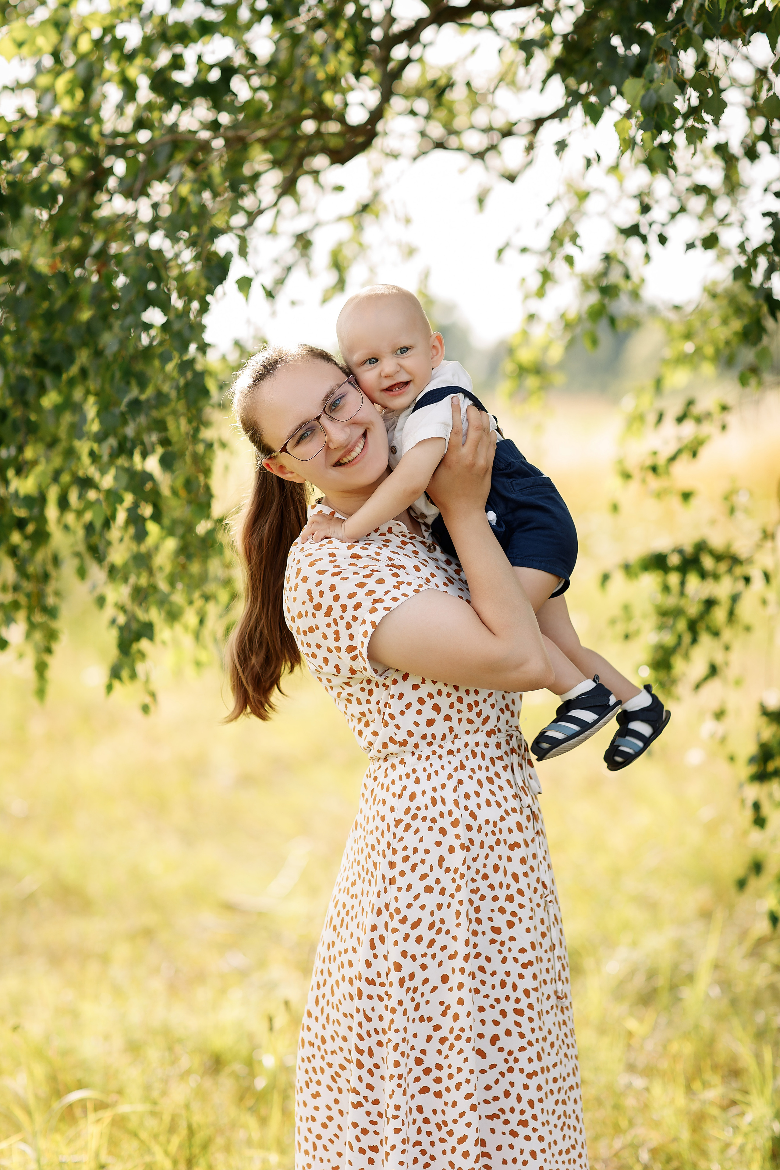 Семейная съёмка за городом. Свадебный и семейный фотограф в Калининграде Макарова Татьяна