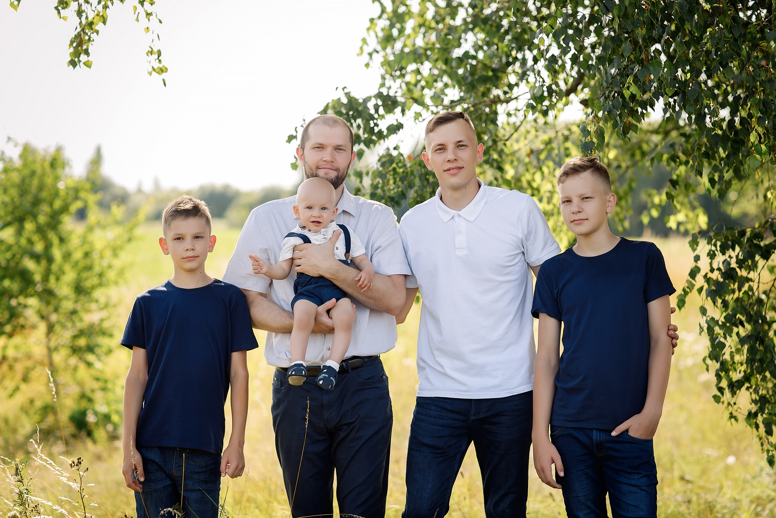 Семейная съёмка за городом. Свадебный и семейный фотограф в Калининграде Макарова Татьяна