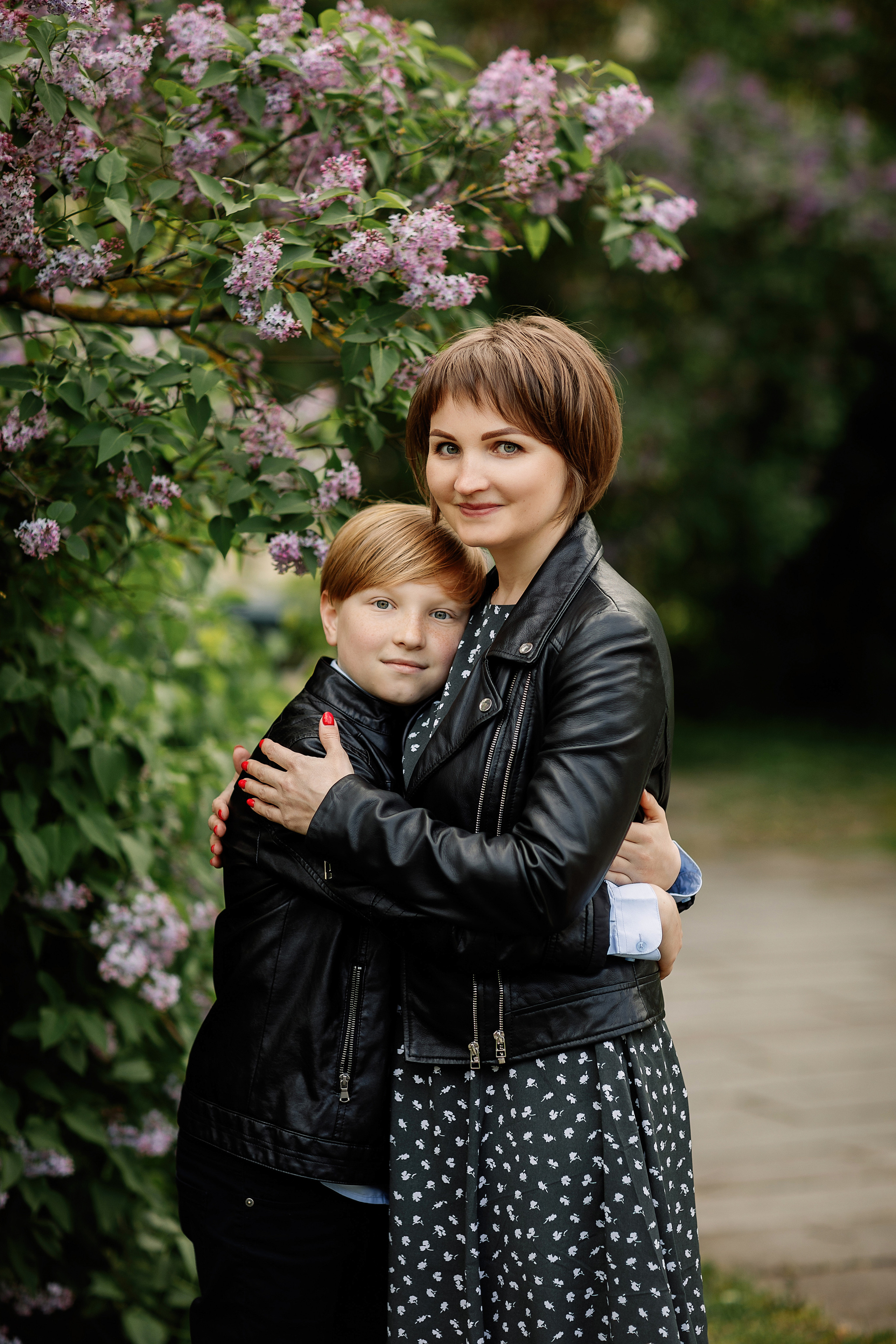 Семейная съёмка в цветении. Свадебный и семейный фотограф в Калининграде Макарова Татьяна