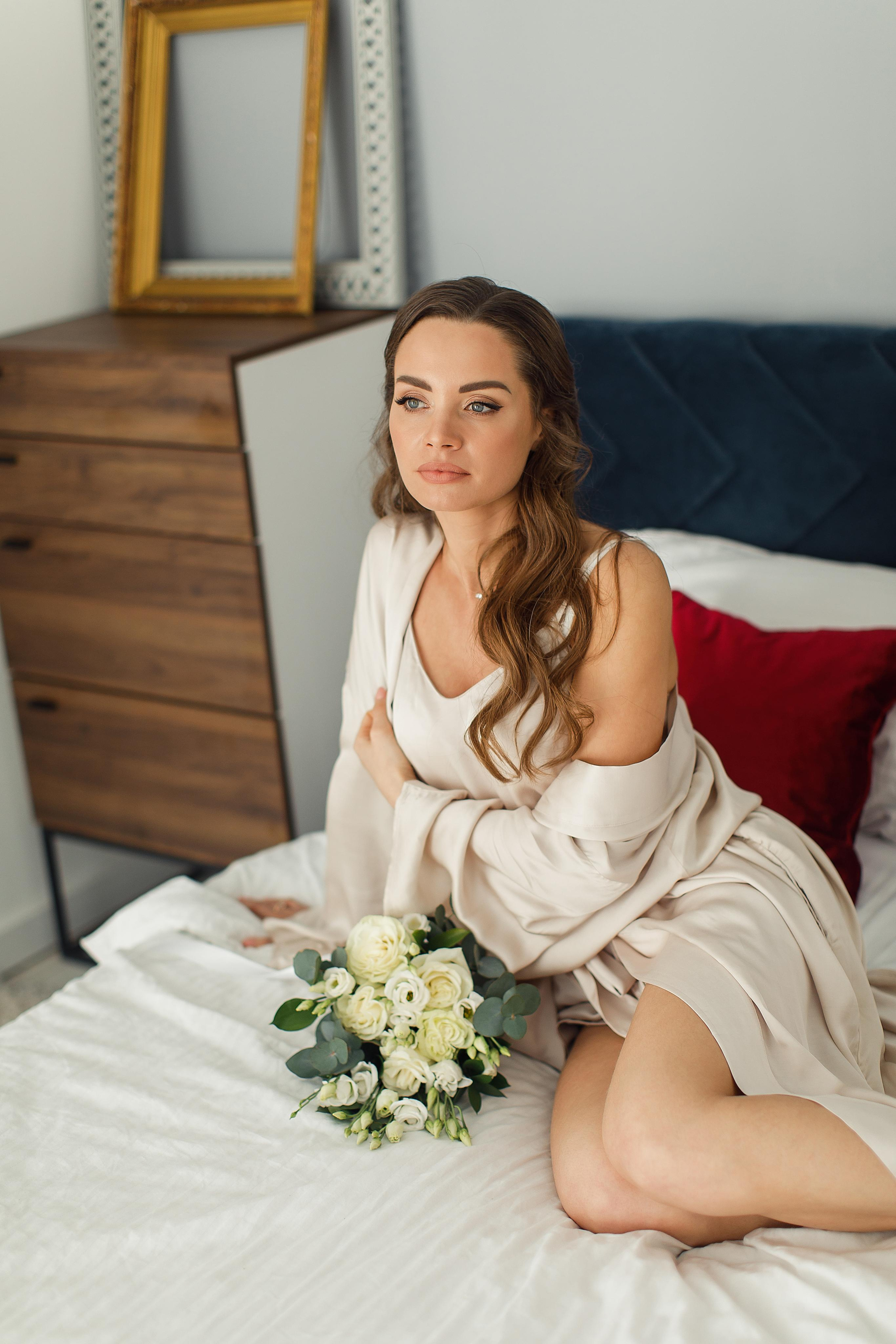 Нежное утро невесты Виолетты. Свадебный и семейный фотограф в Калининграде Макарова Татьяна