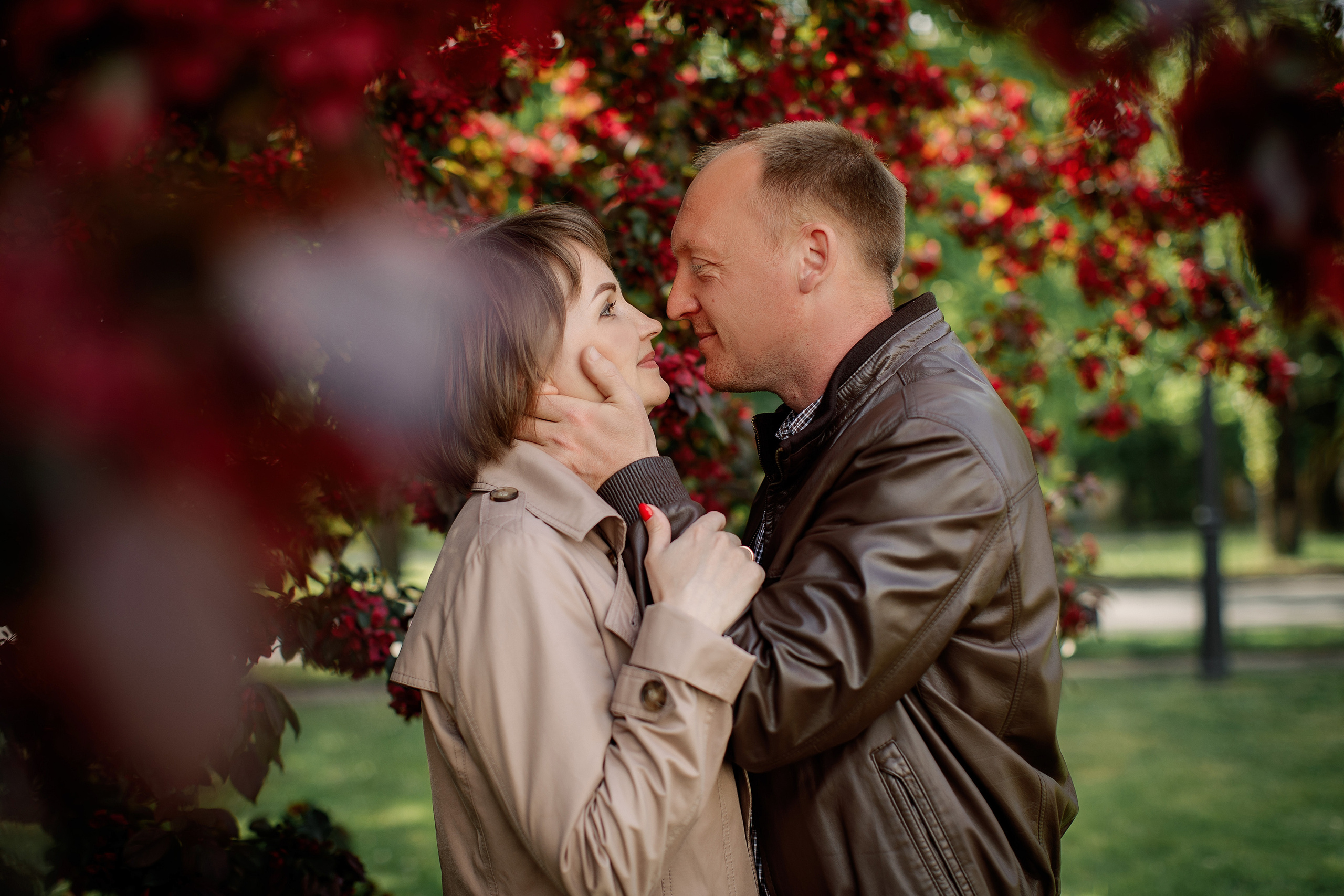 Семейная съёмка в цветении. Свадебный и семейный фотограф в Калининграде Макарова Татьяна