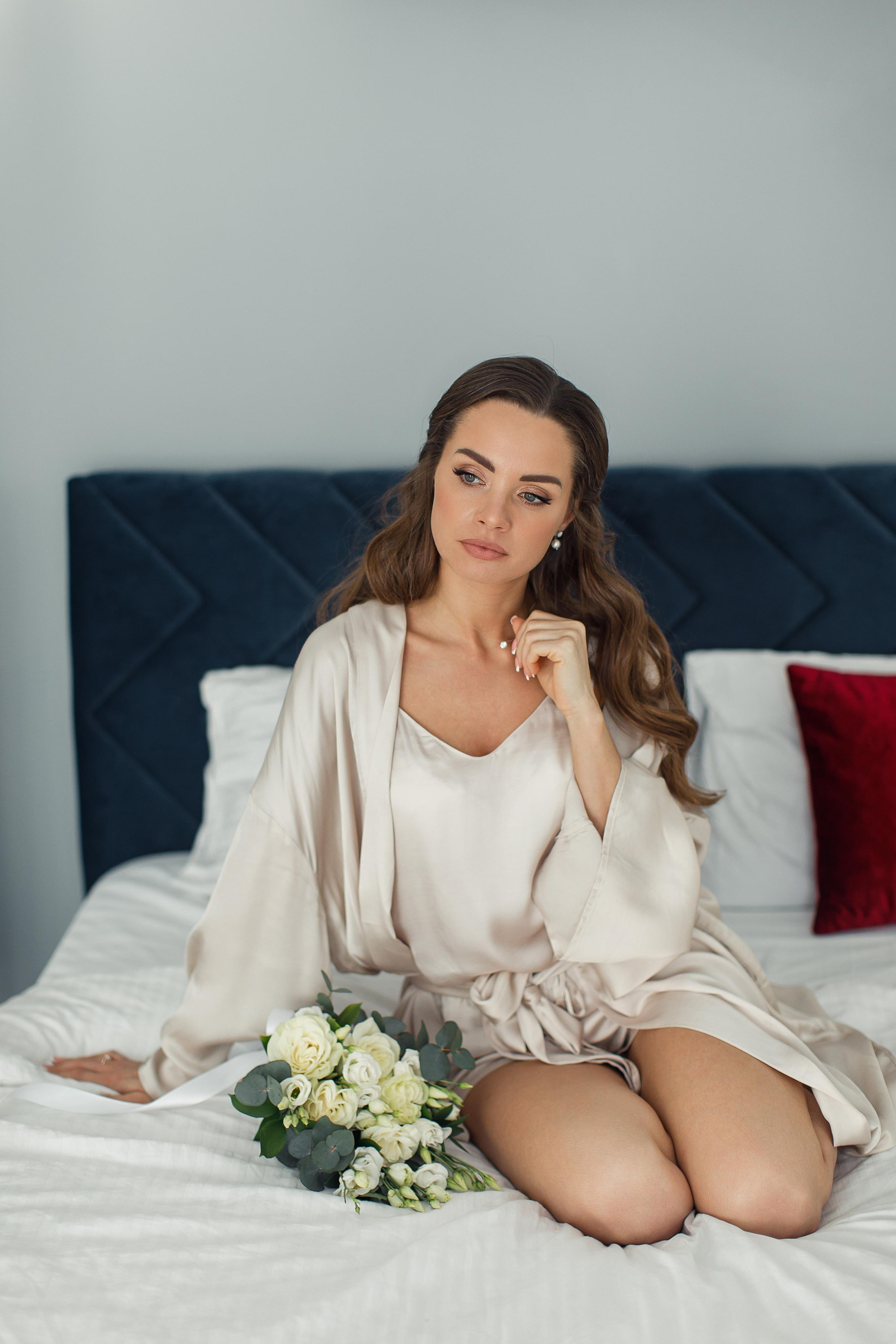 Нежное утро невесты Виолетты. Свадебный и семейный фотограф в Калининграде Макарова Татьяна