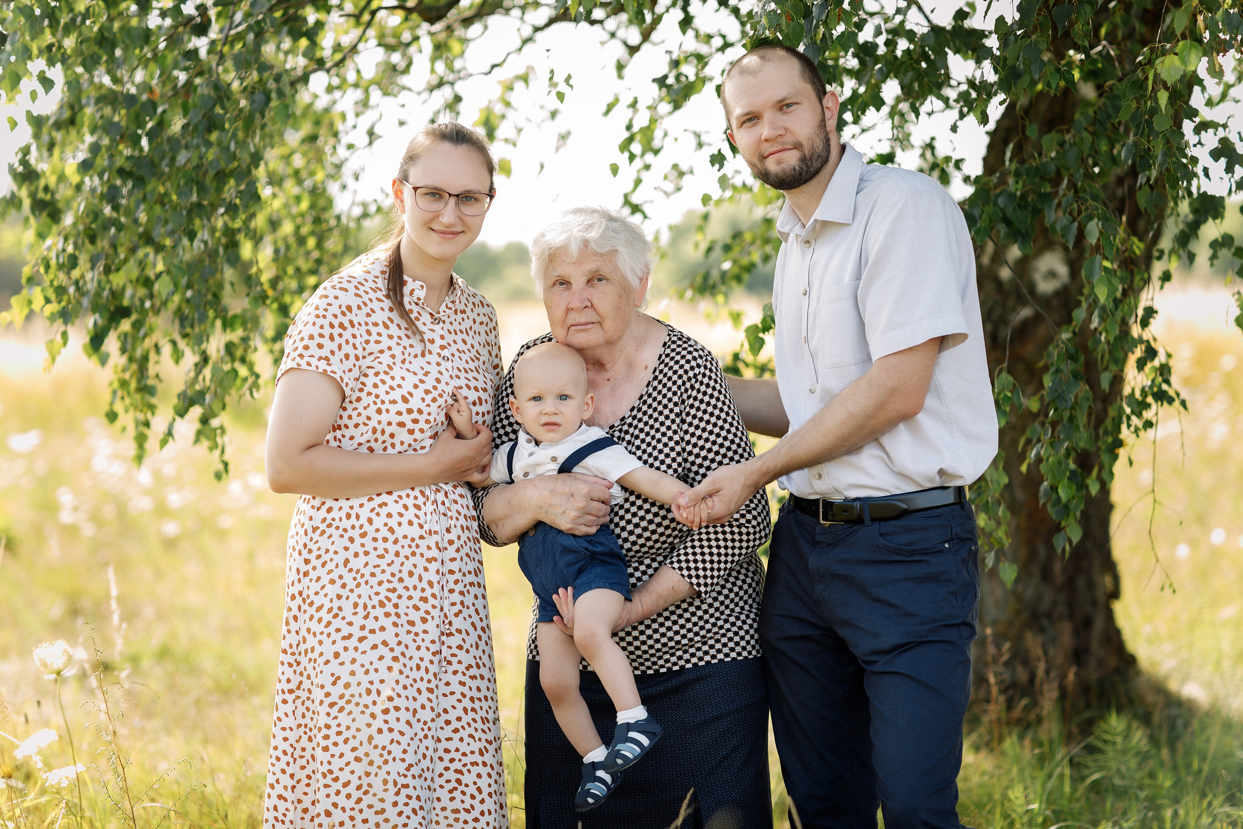Семейная съёмка за городом. Свадебный и семейный фотограф в Калининграде Макарова Татьяна