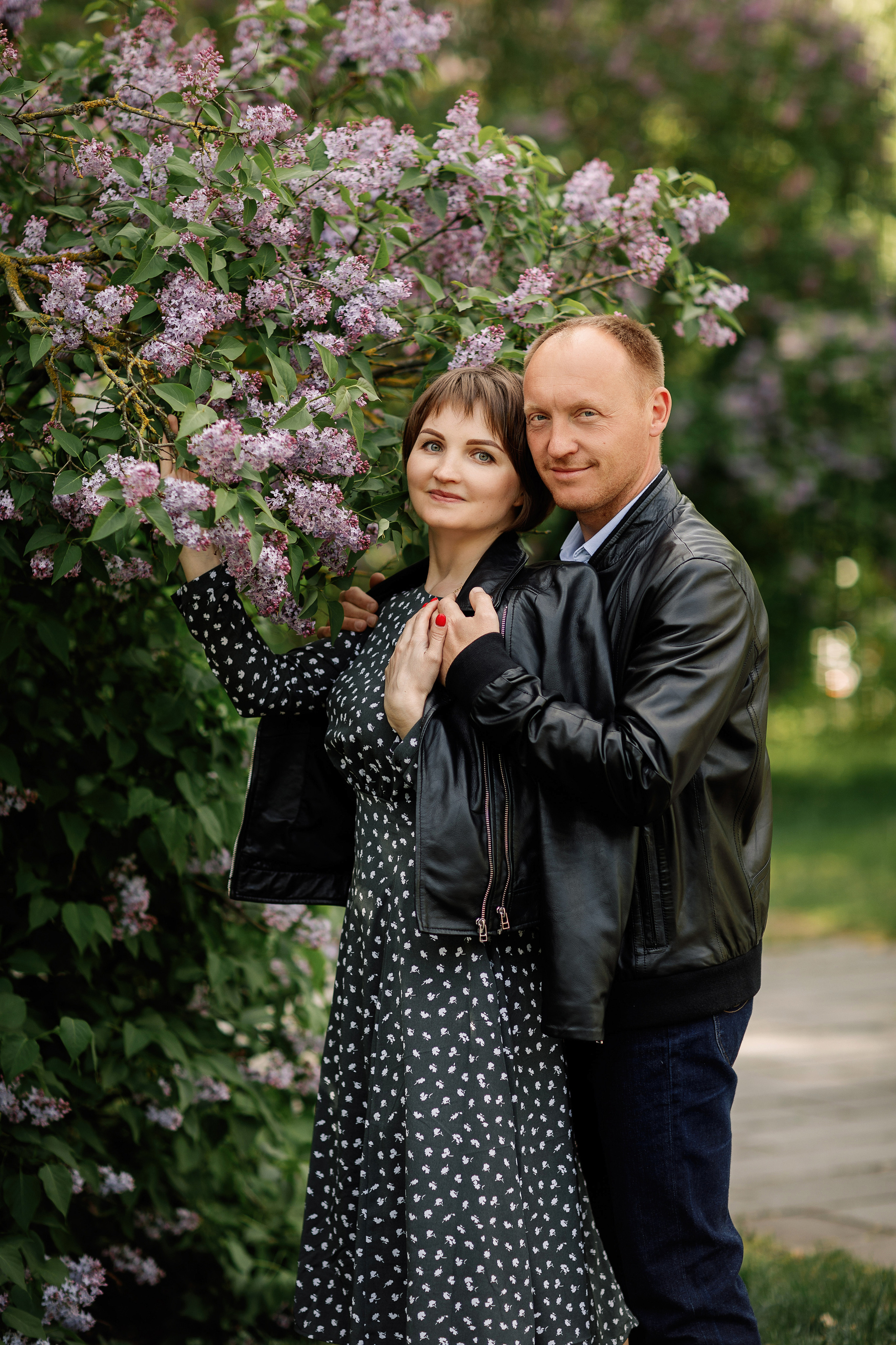 Семейная съёмка в цветении. Свадебный и семейный фотограф в Калининграде Макарова Татьяна