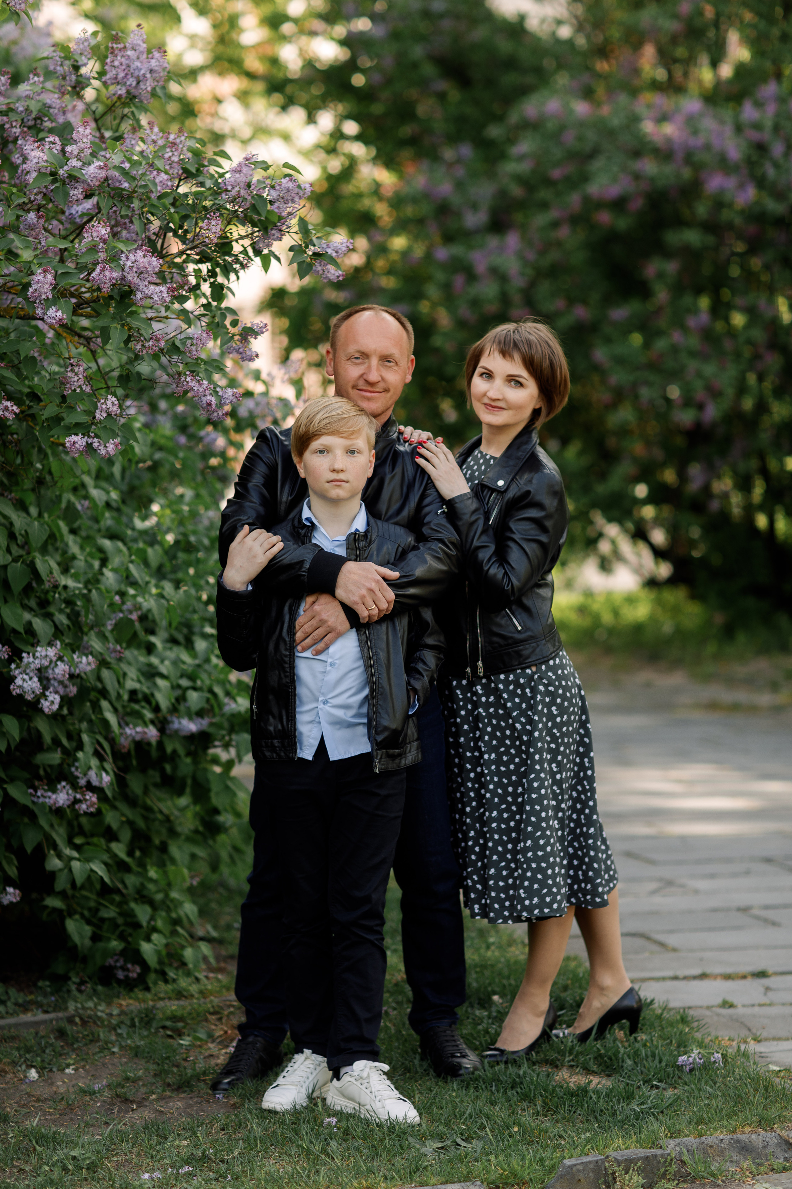 Семейная съёмка в цветении. Свадебный и семейный фотограф в Калининграде Макарова Татьяна