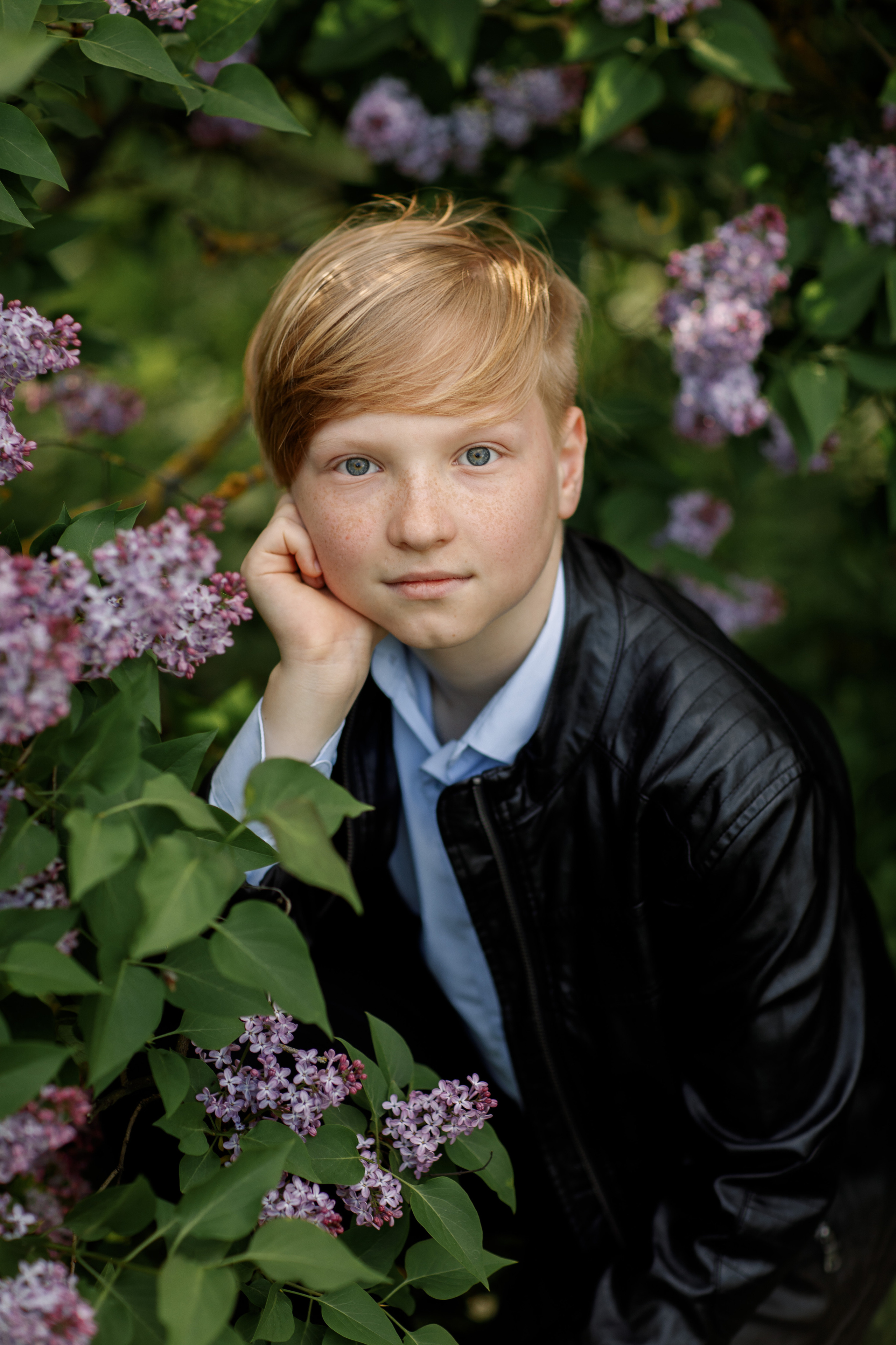 Семейная съёмка в цветении. Свадебный и семейный фотограф в Калининграде Макарова Татьяна