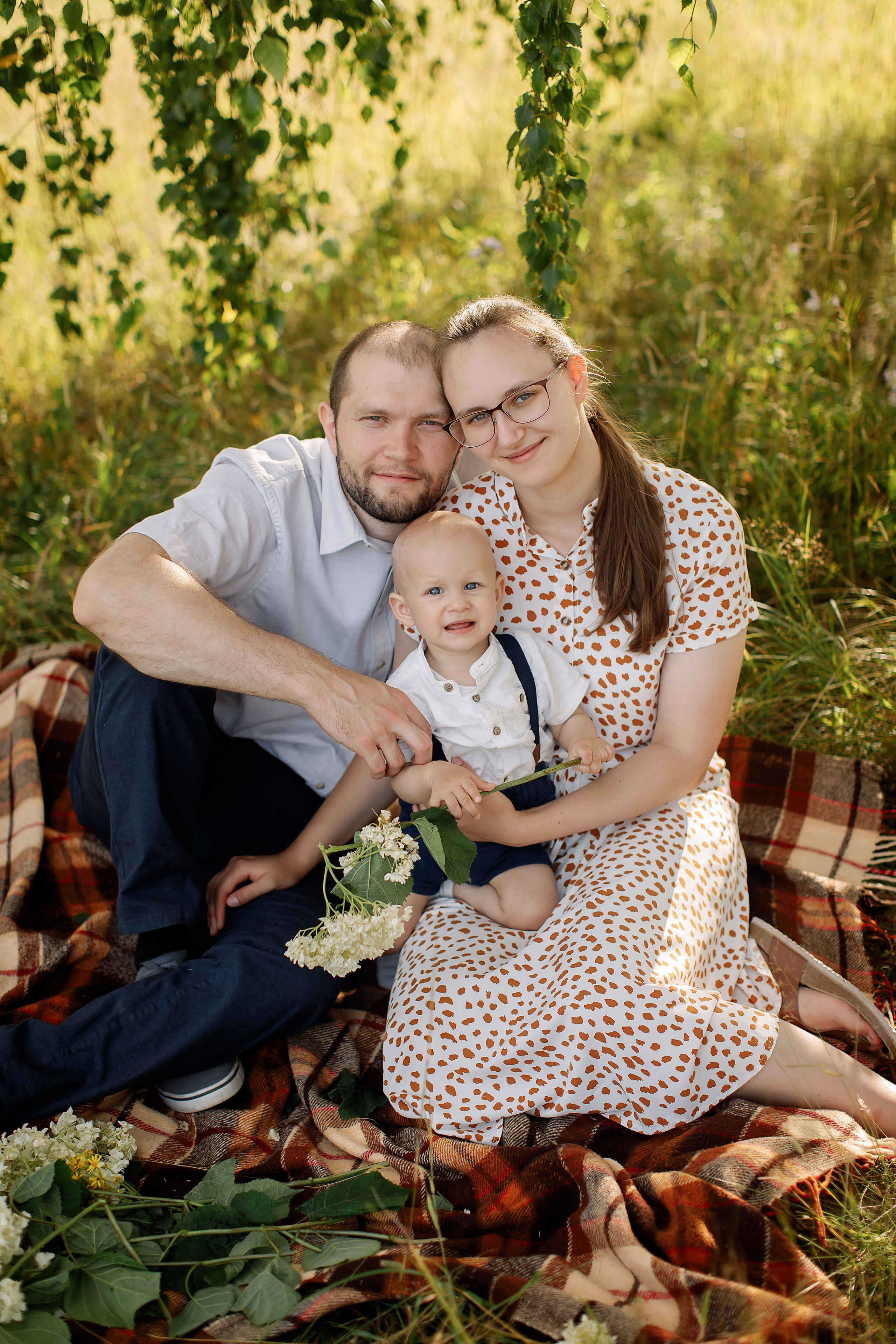 Семейная съёмка за городом. Свадебный и семейный фотограф в Калининграде Макарова Татьяна