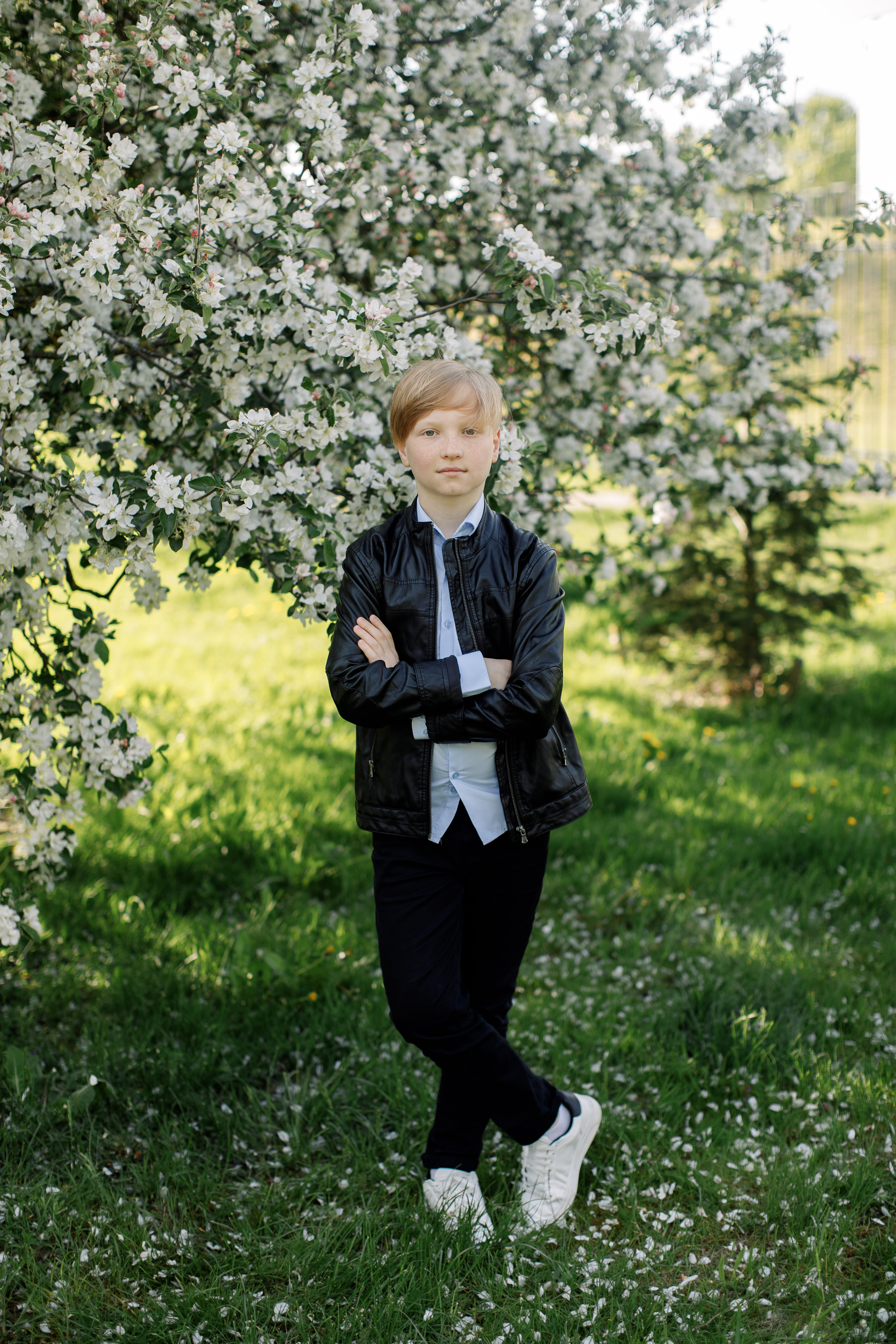 Семейная съёмка в цветении. Свадебный и семейный фотограф в Калининграде Макарова Татьяна