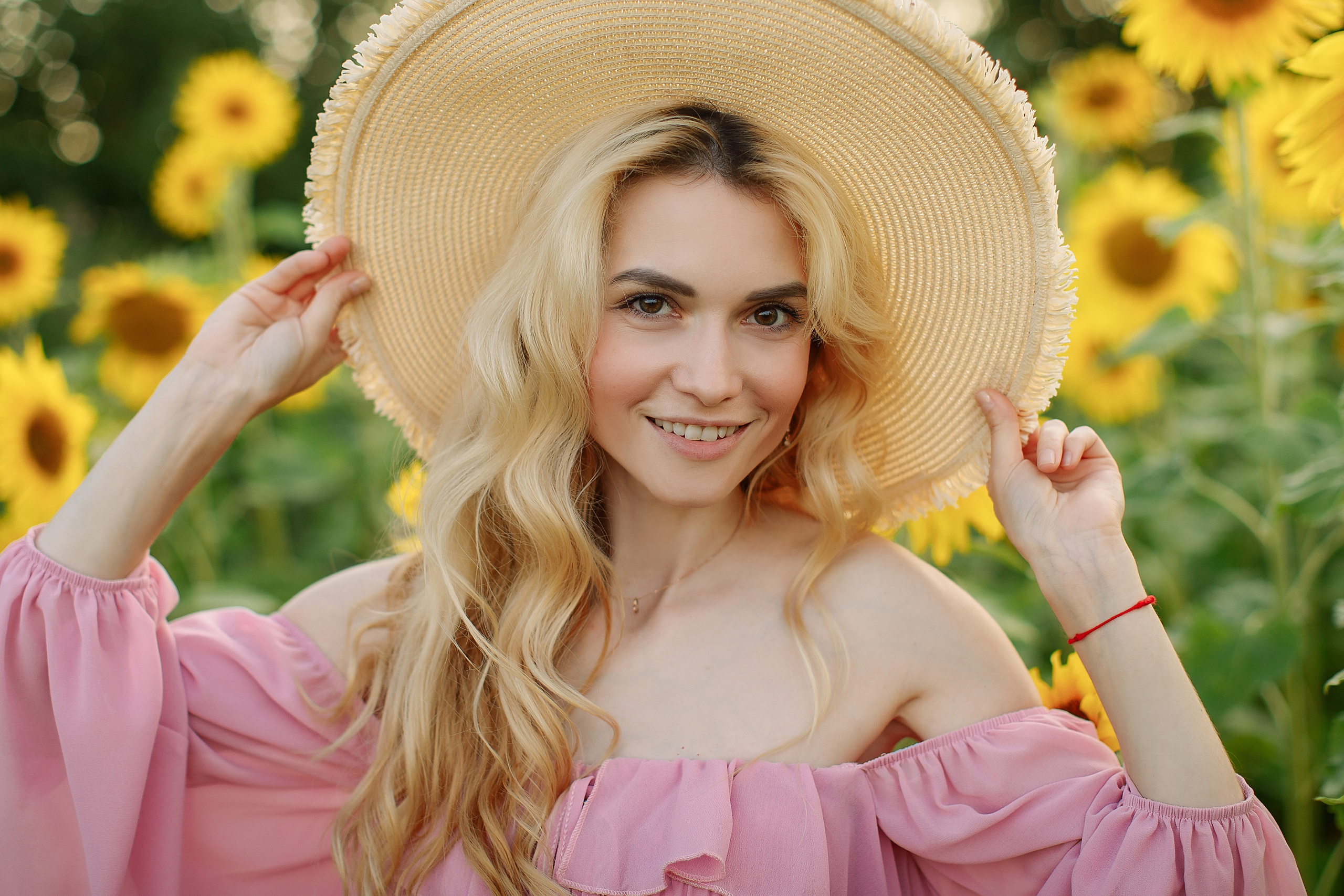 Съёмка в подсолнухах. Свадебный и семейный фотограф в Калининграде Макарова Татьяна