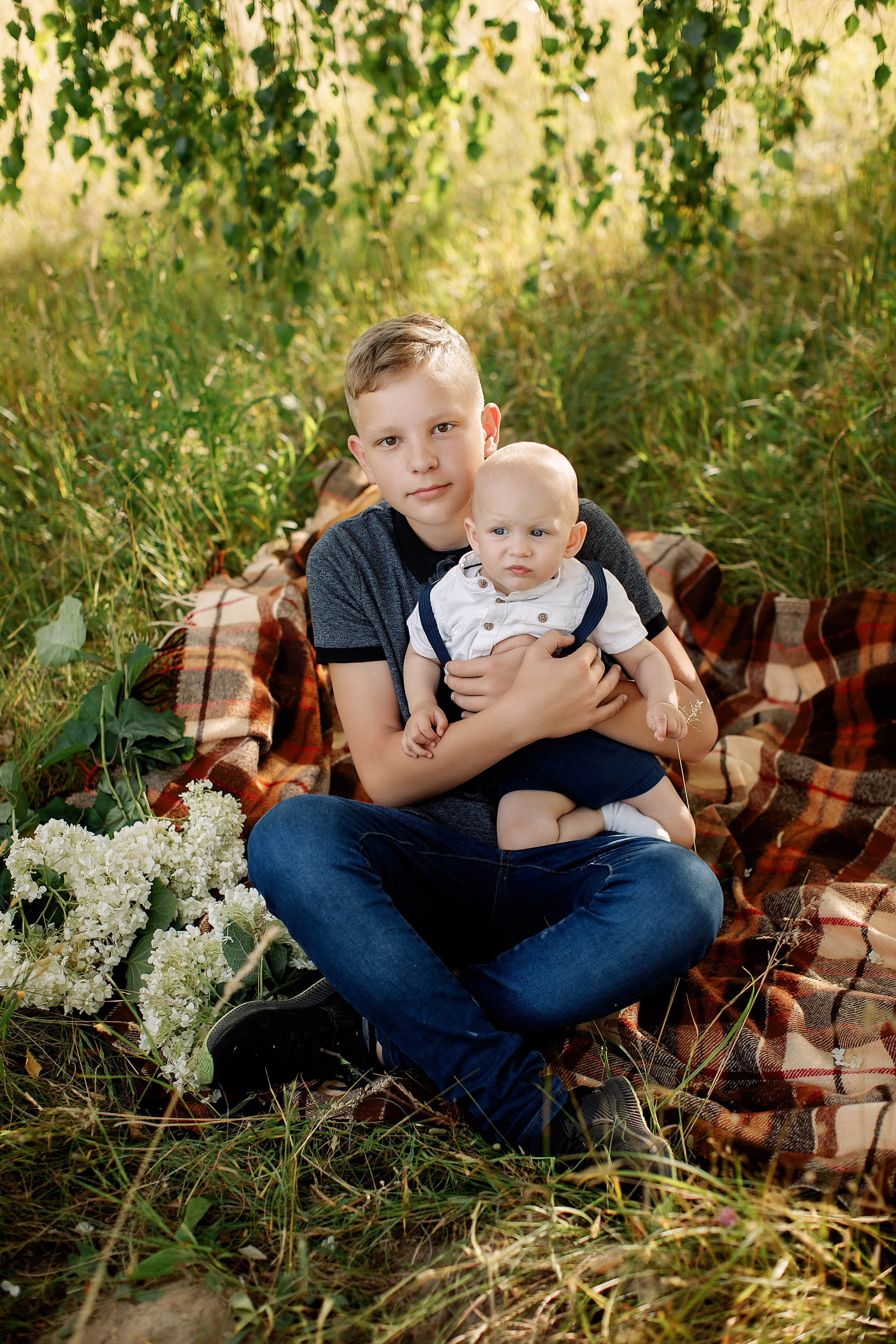 Семейная съёмка за городом. Свадебный и семейный фотограф в Калининграде Макарова Татьяна