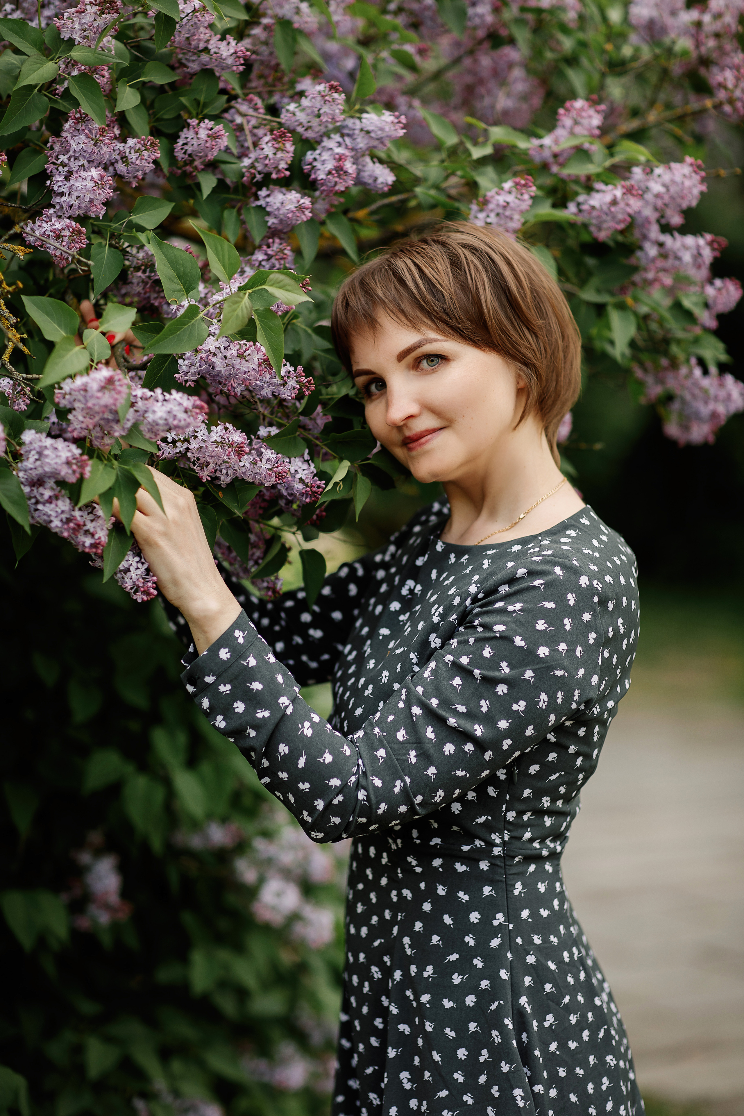 Семейная съёмка в цветении. Свадебный и семейный фотограф в Калининграде Макарова Татьяна