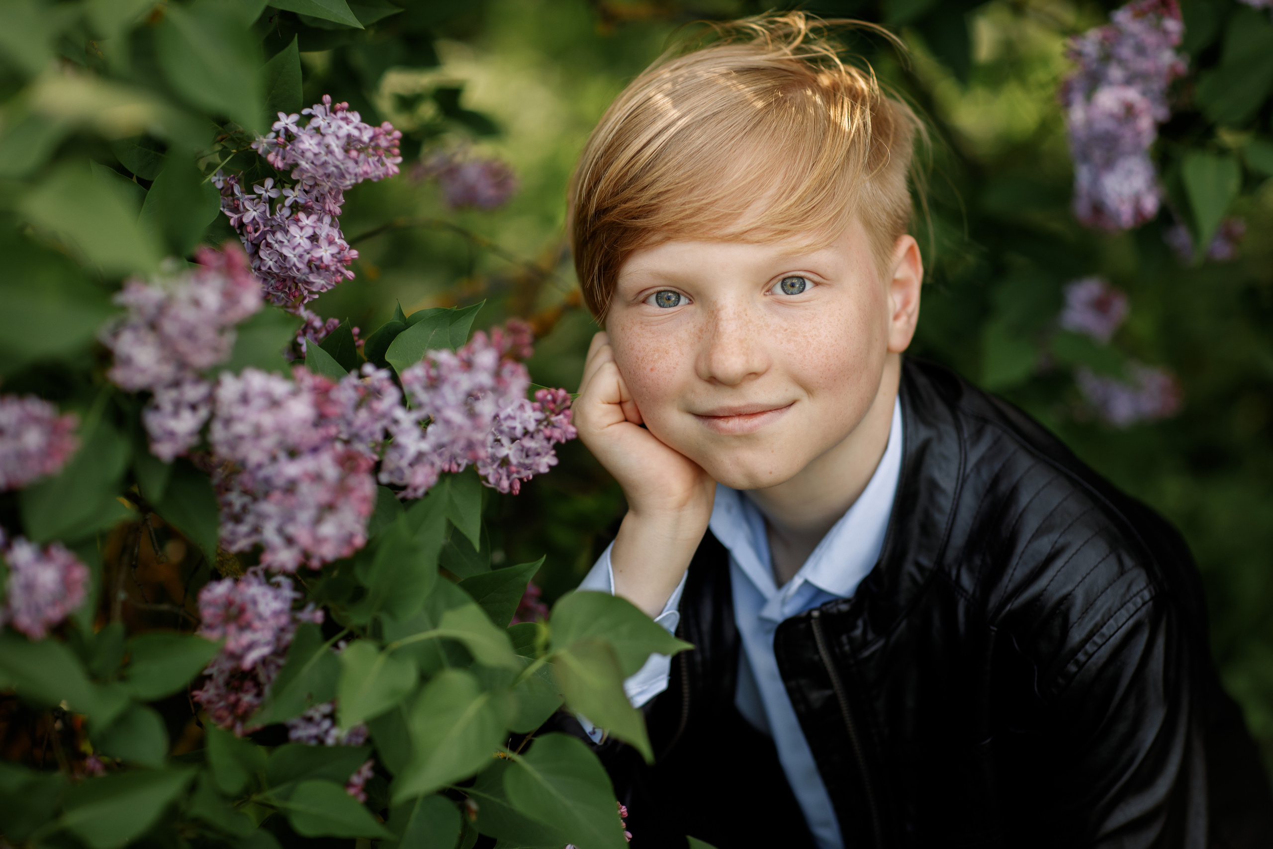 Семейная съёмка в цветении. Свадебный и семейный фотограф в Калининграде Макарова Татьяна