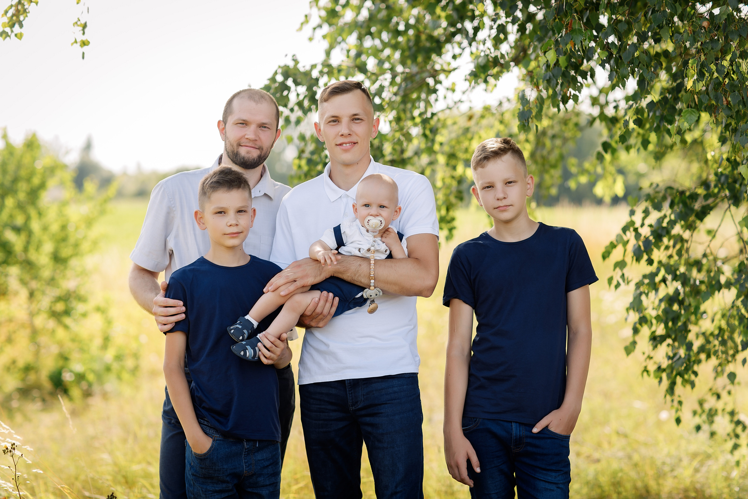 Семейная съёмка за городом. Свадебный и семейный фотограф в Калининграде Макарова Татьяна