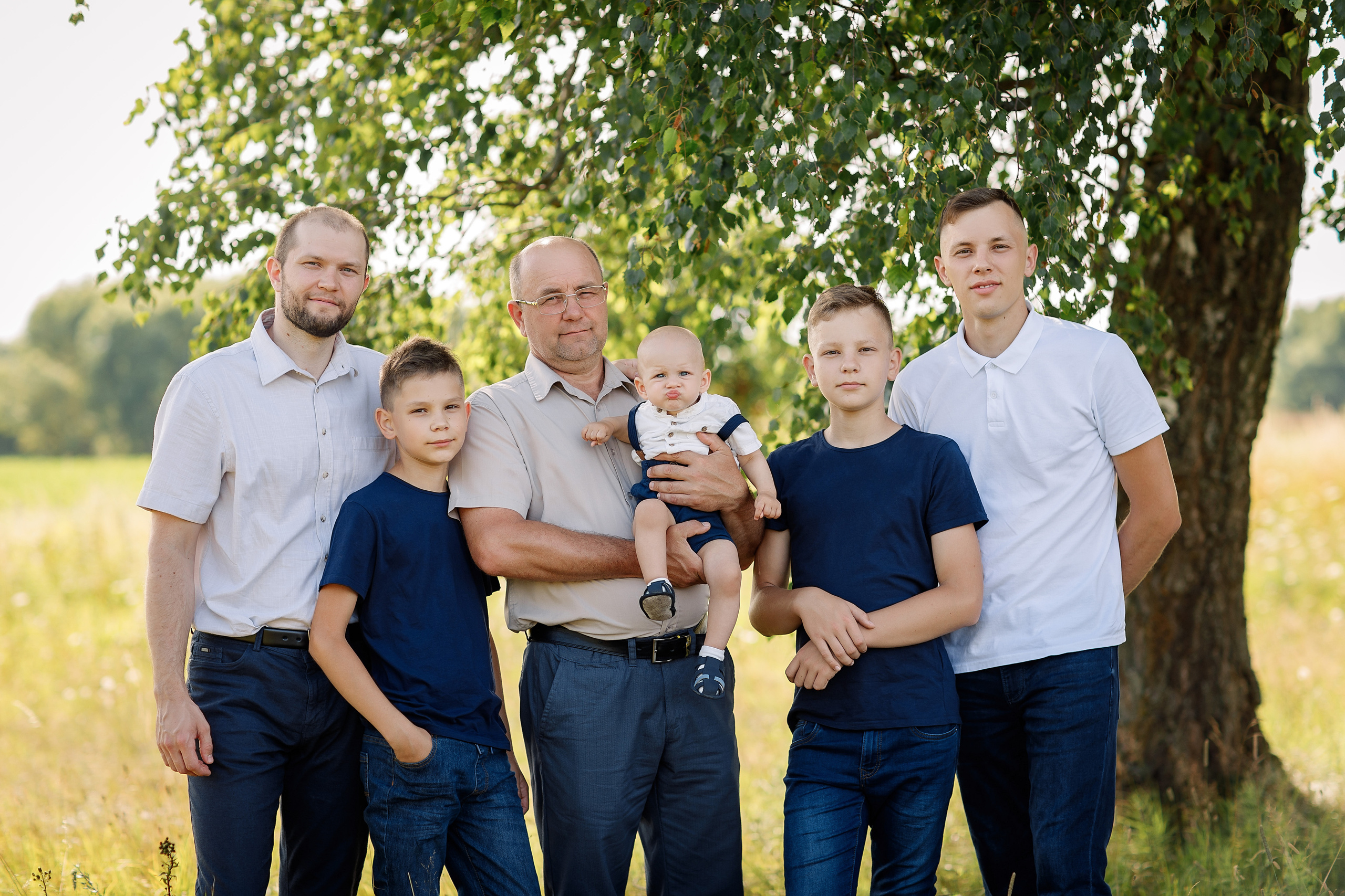 Семейная съёмка за городом. Свадебный и семейный фотограф в Калининграде Макарова Татьяна