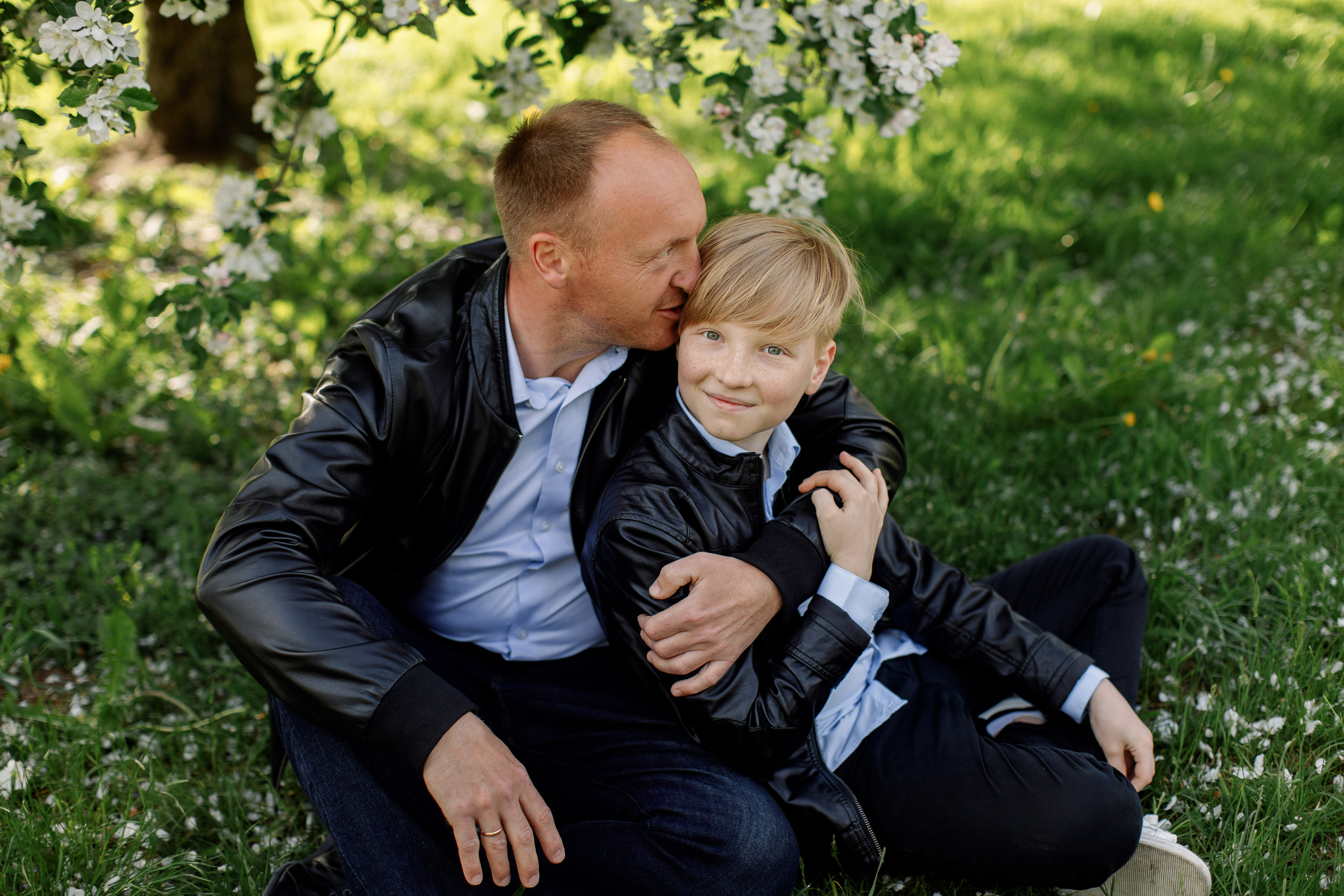 Семейная съёмка в цветении. Свадебный и семейный фотограф в Калининграде Макарова Татьяна