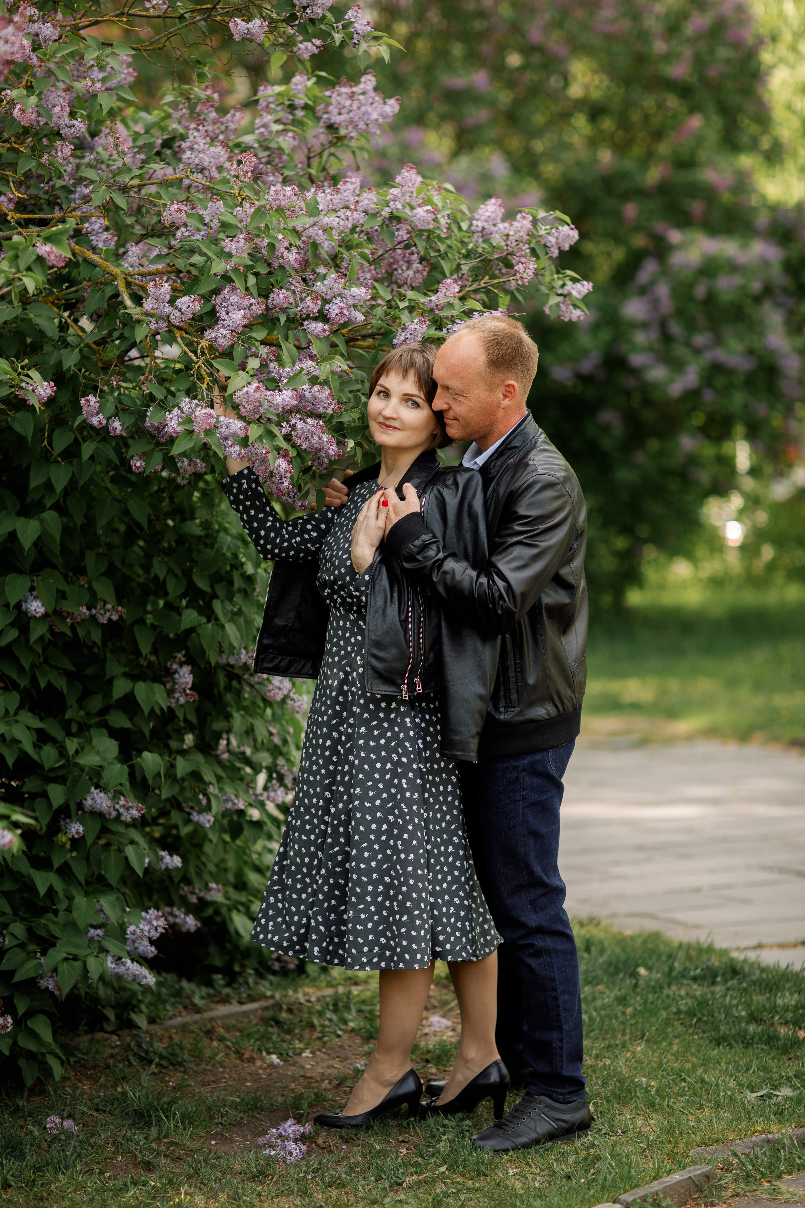 Семейная съёмка в цветении. Свадебный и семейный фотограф в Калининграде Макарова Татьяна