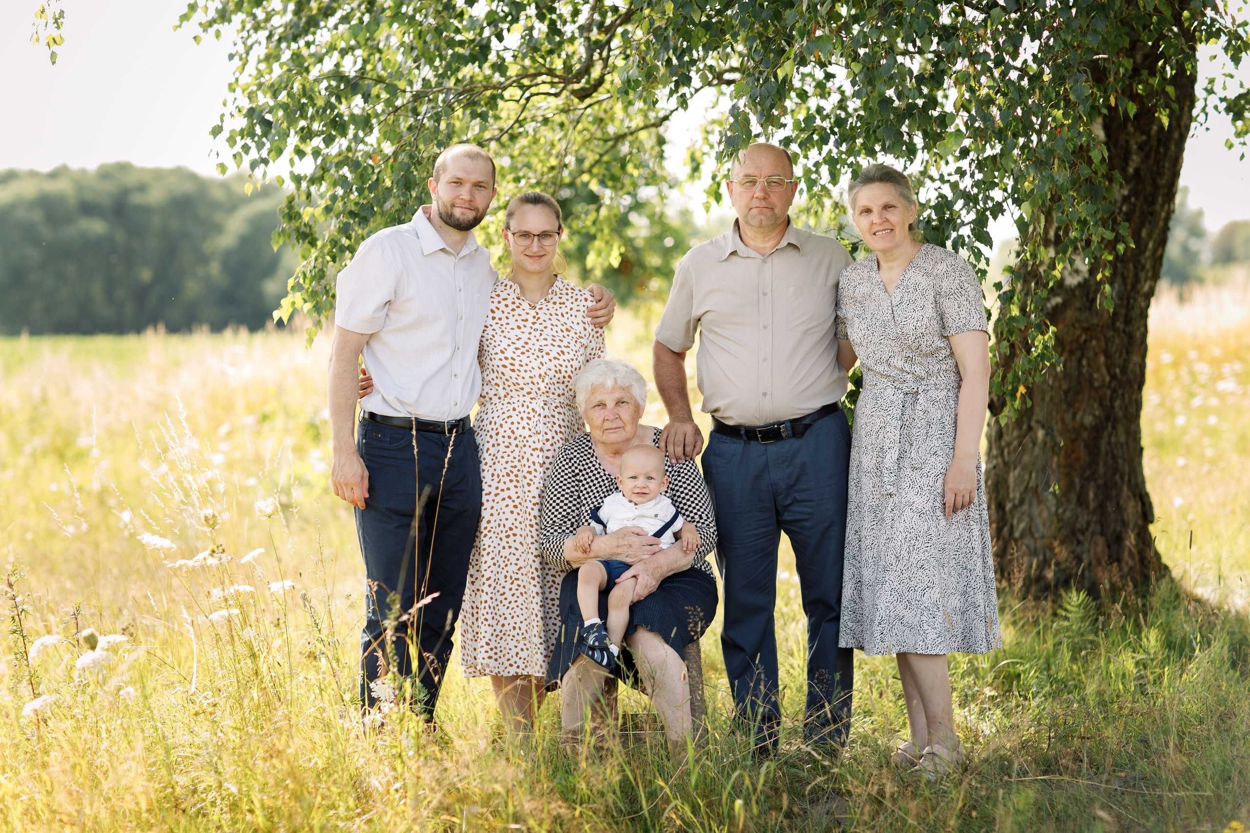 Семейная съёмка за городом. Свадебный и семейный фотограф в Калининграде Макарова Татьяна