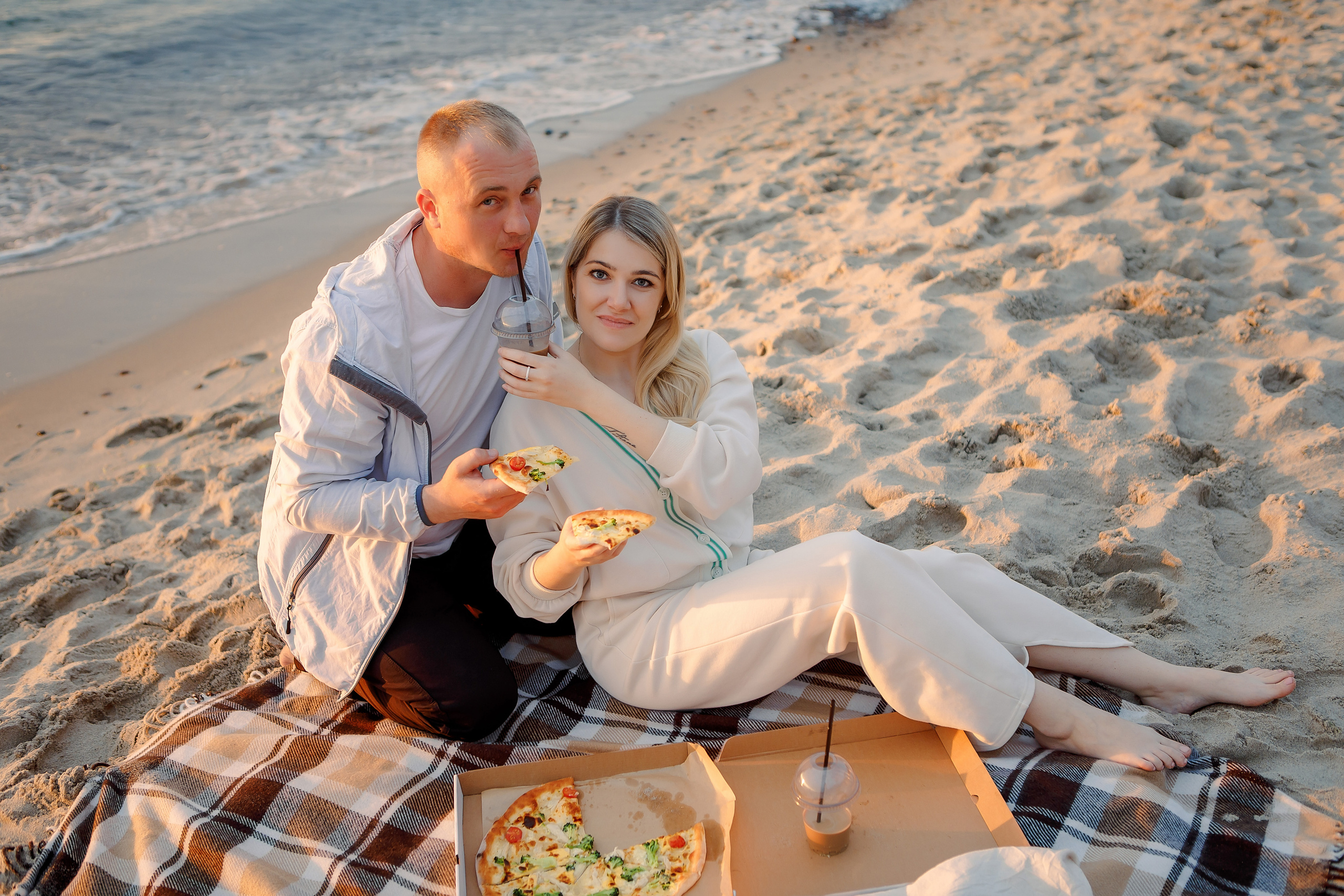 Морская семейная съёмка. Свадебный и семейный фотограф в Калининграде Макарова Татьяна