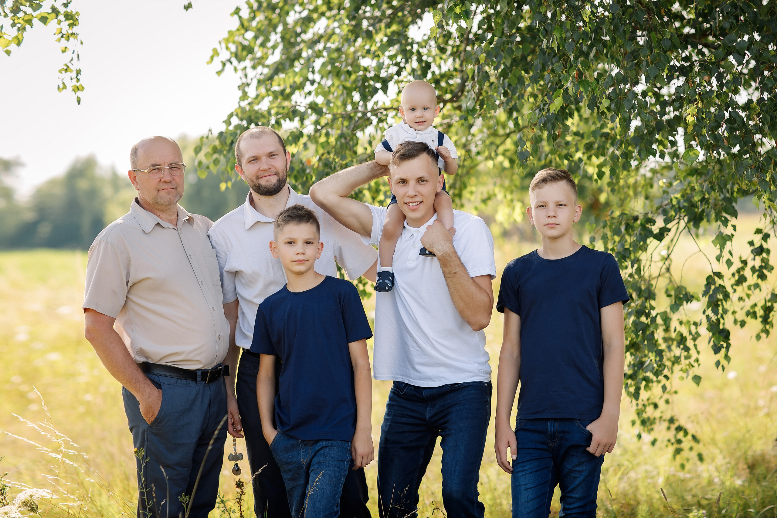 Семейная съёмка за городом. Свадебный и семейный фотограф в Калининграде Макарова Татьяна