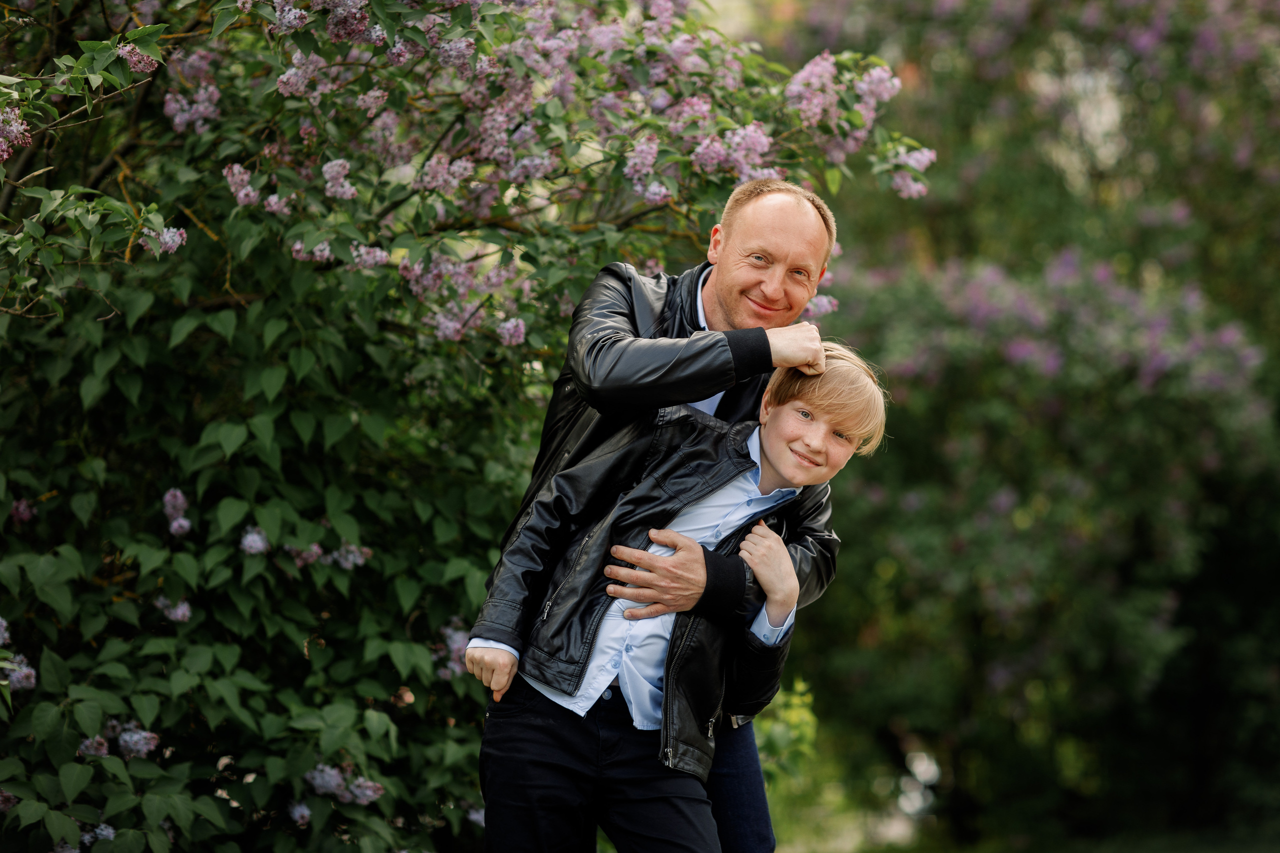 Семейная съёмка в цветении. Свадебный и семейный фотограф в Калининграде Макарова Татьяна