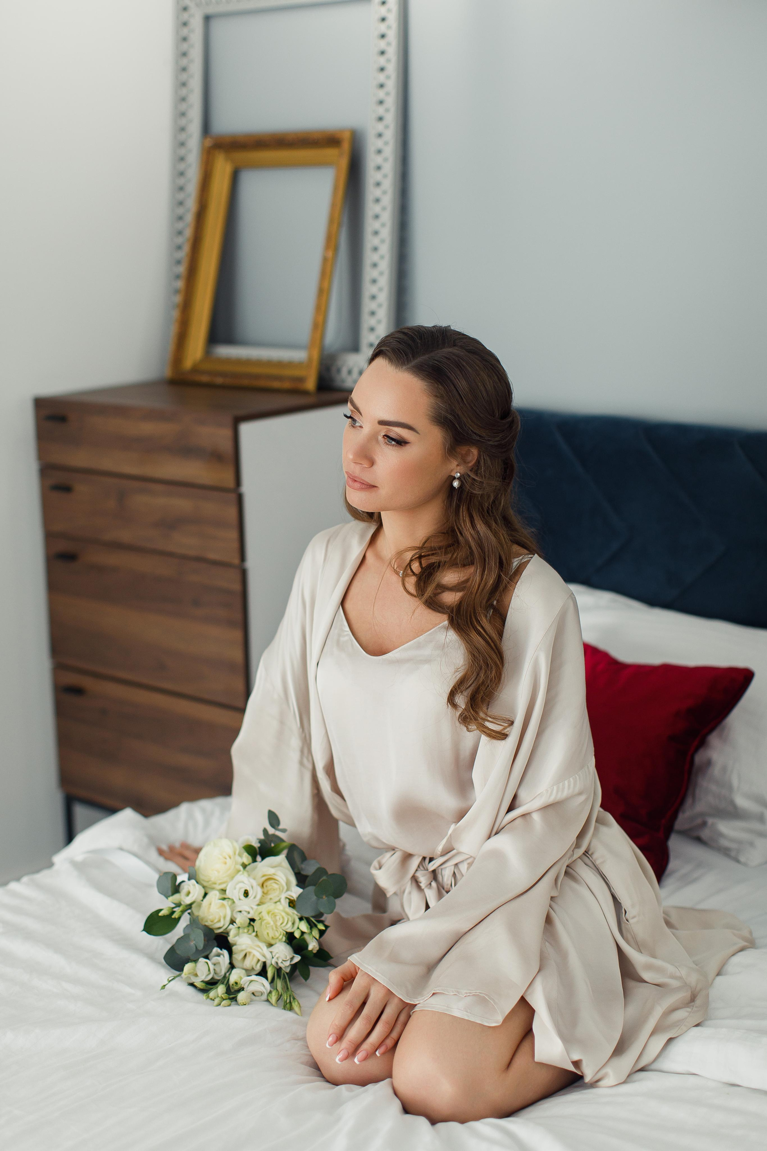 Нежное утро невесты Виолетты. Свадебный и семейный фотограф в Калининграде Макарова Татьяна