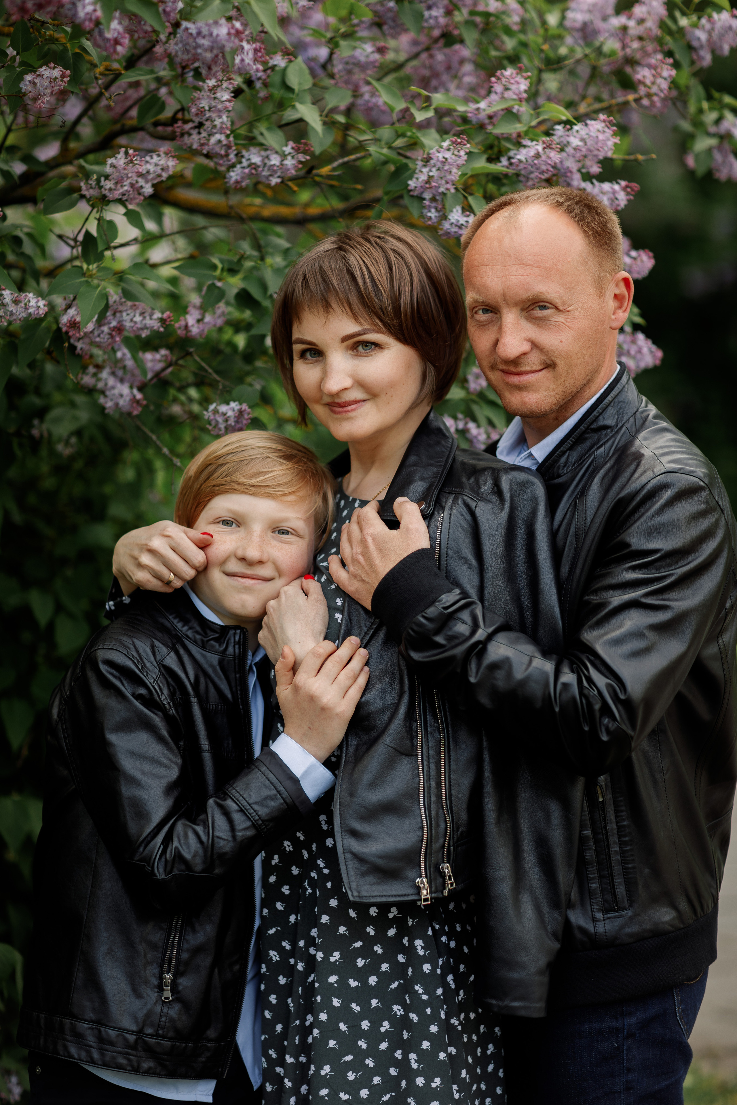 Семейная съёмка в цветении. Свадебный и семейный фотограф в Калининграде Макарова Татьяна