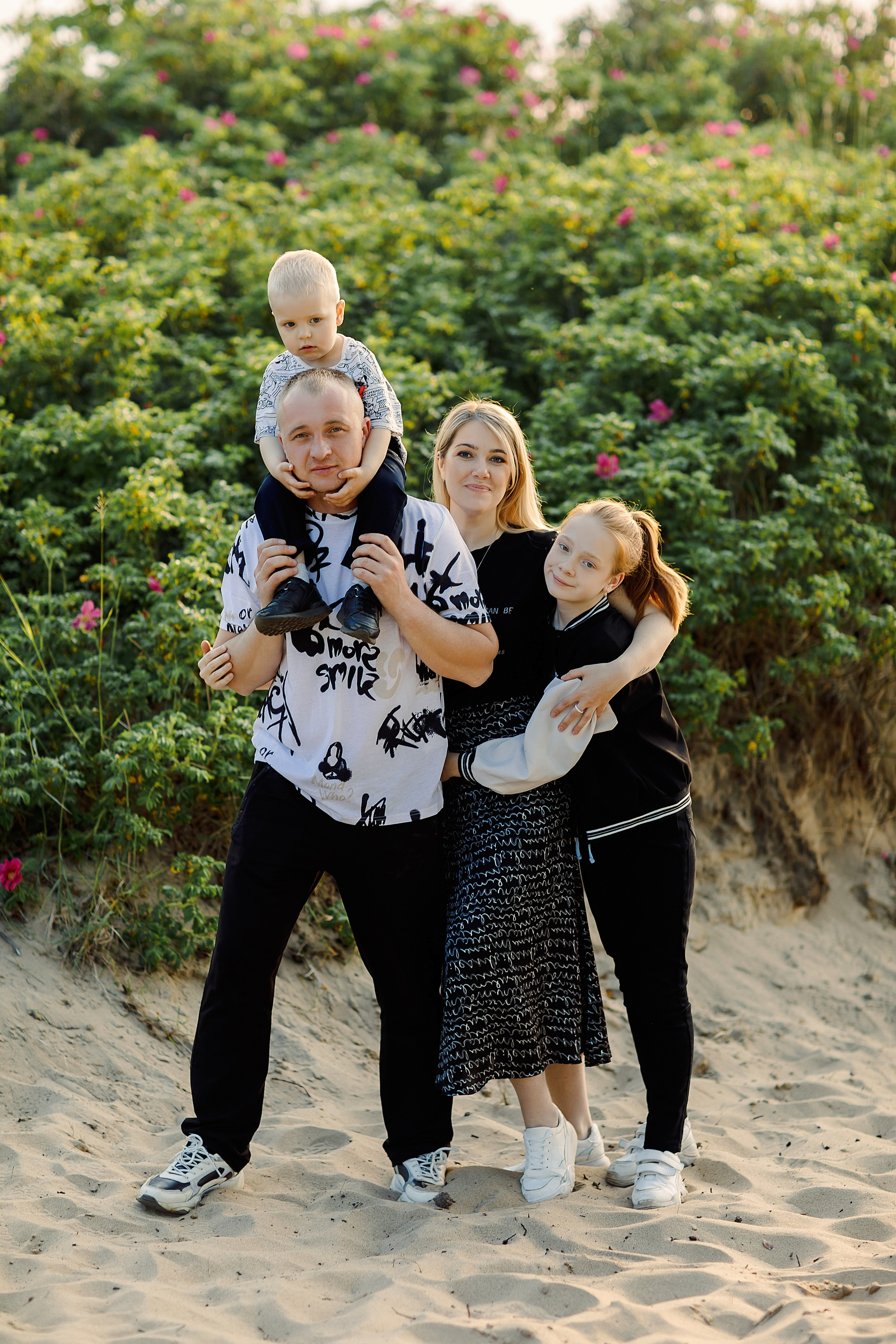 Морская семейная съёмка. Свадебный и семейный фотограф в Калининграде Макарова Татьяна