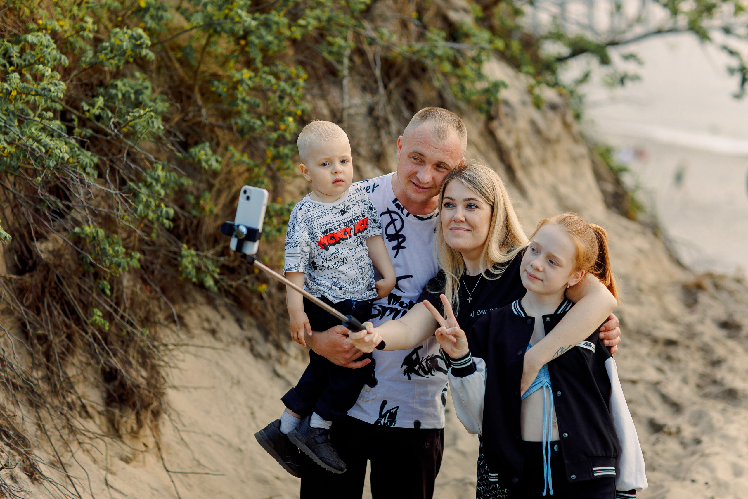 Морская семейная съёмка. Свадебный и семейный фотограф в Калининграде Макарова Татьяна