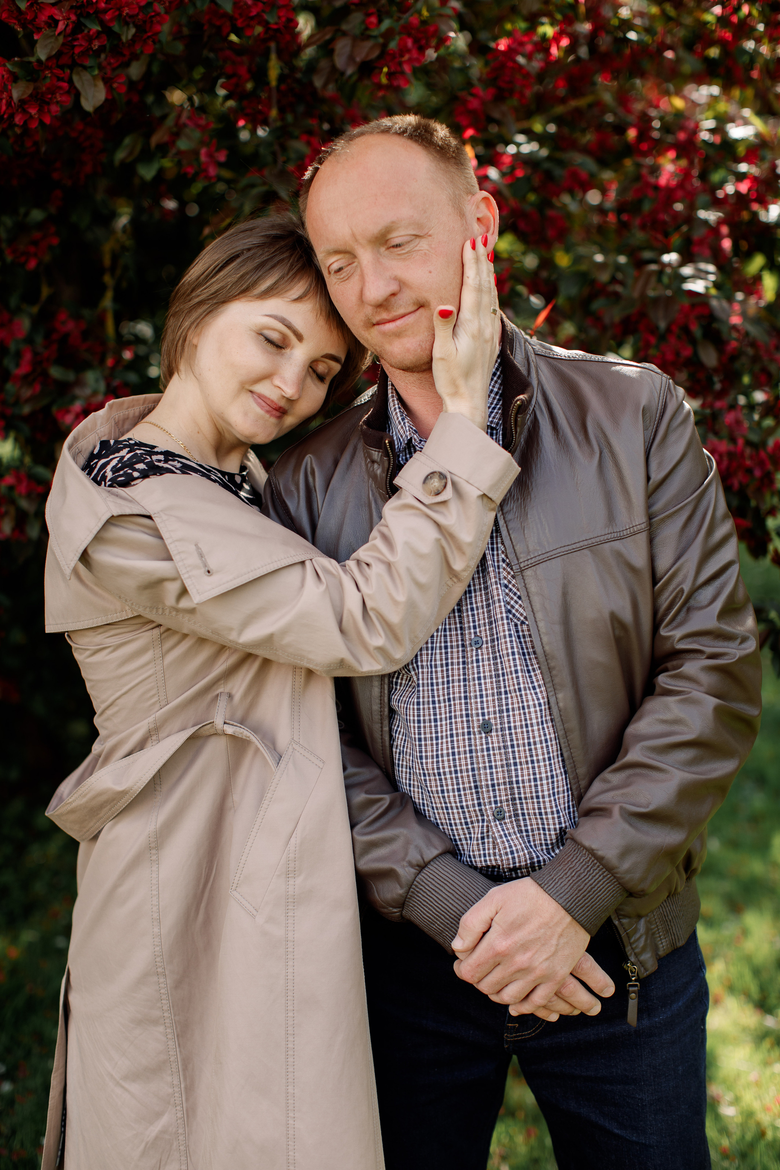 Семейная съёмка в цветении. Свадебный и семейный фотограф в Калининграде Макарова Татьяна