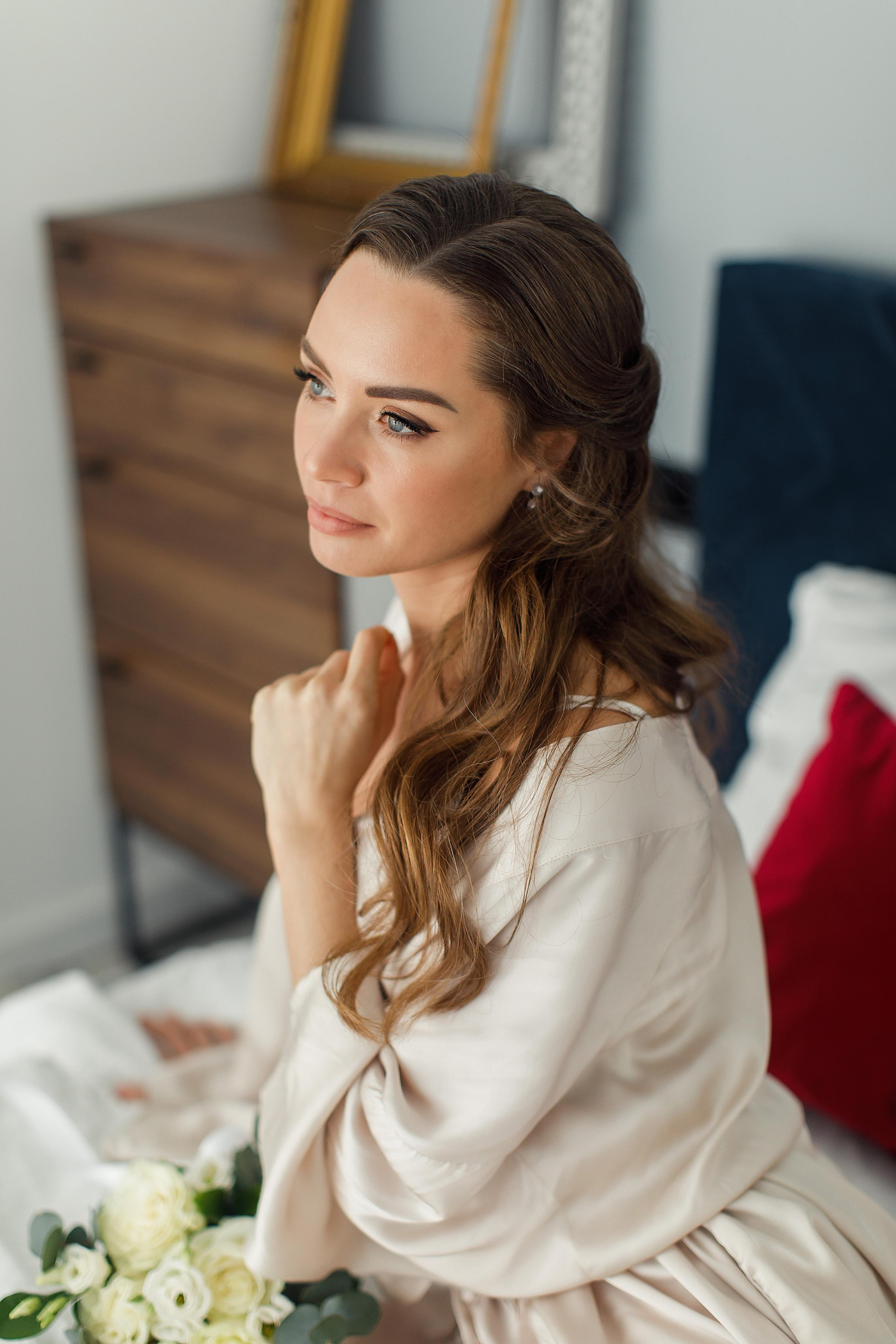 Нежное утро невесты Виолетты. Свадебный и семейный фотограф в Калининграде Макарова Татьяна