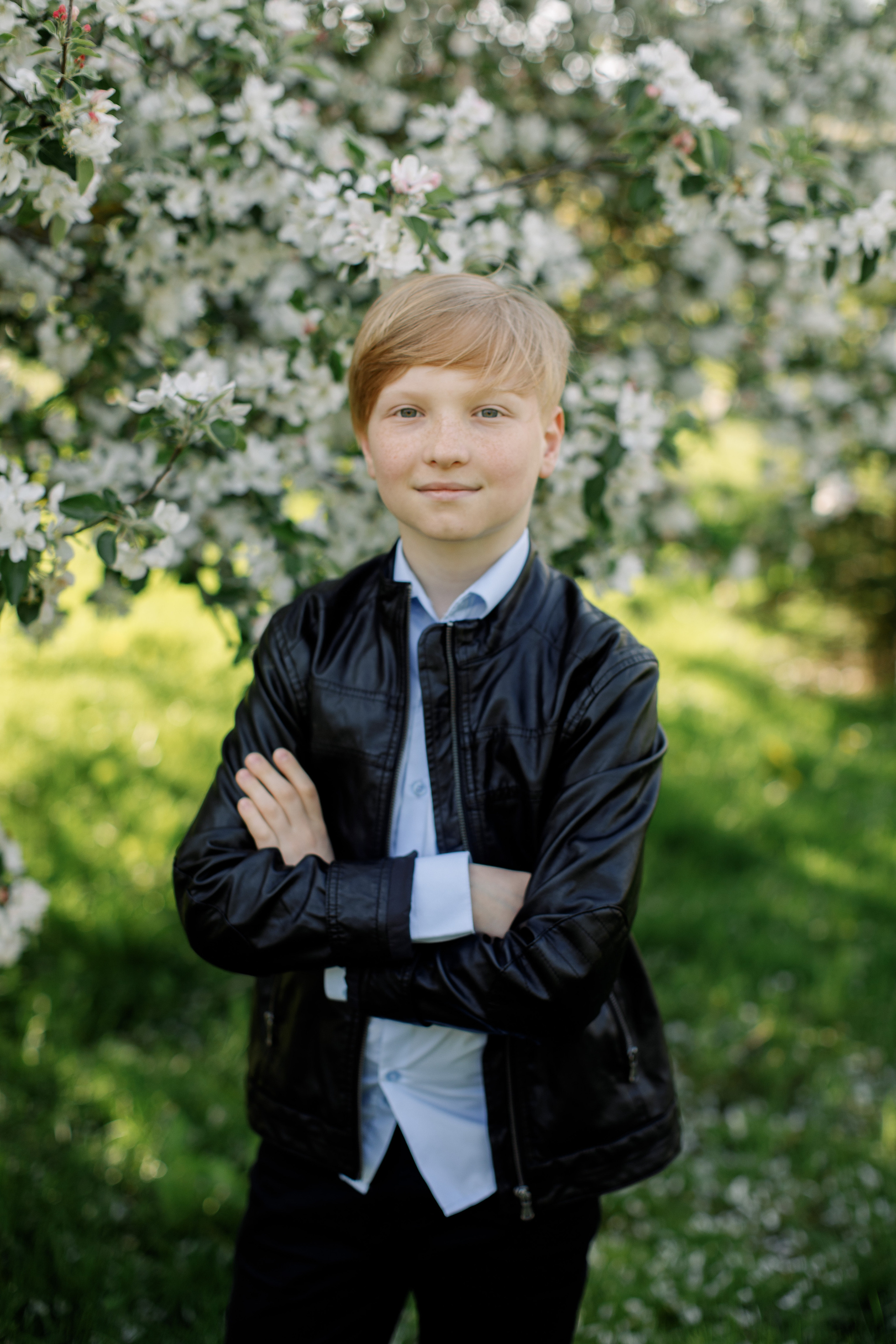 Семейная съёмка в цветении. Свадебный и семейный фотограф в Калининграде Макарова Татьяна