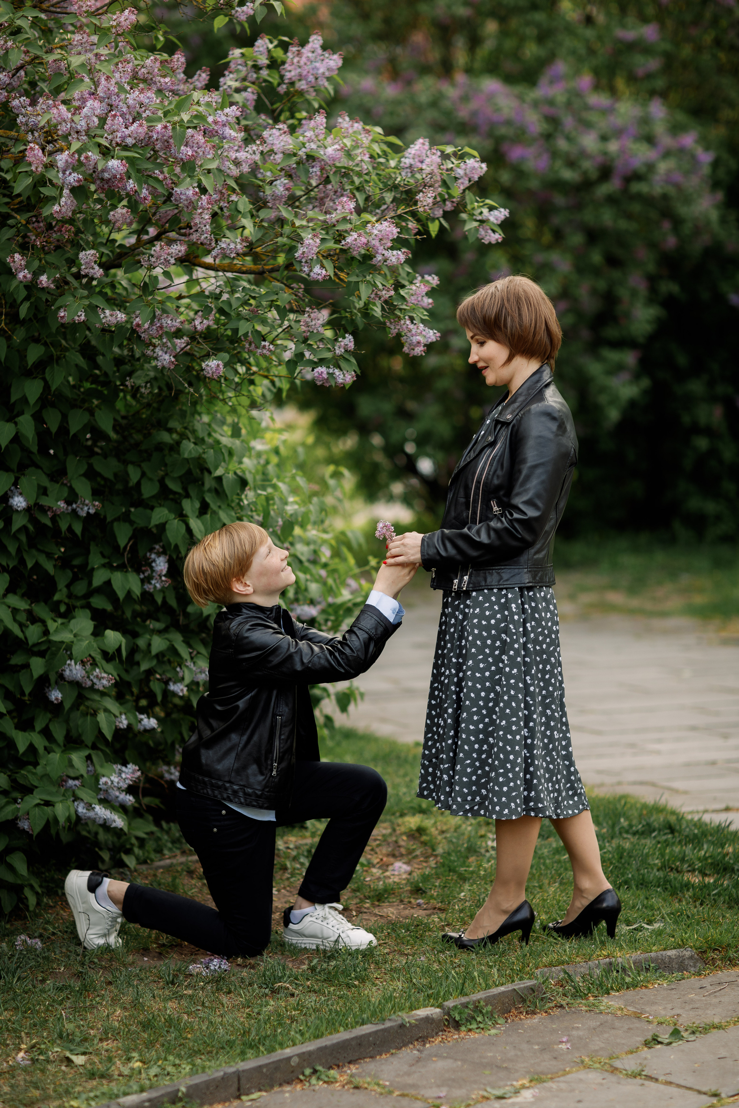 Семейная съёмка в цветении. Свадебный и семейный фотограф в Калининграде Макарова Татьяна