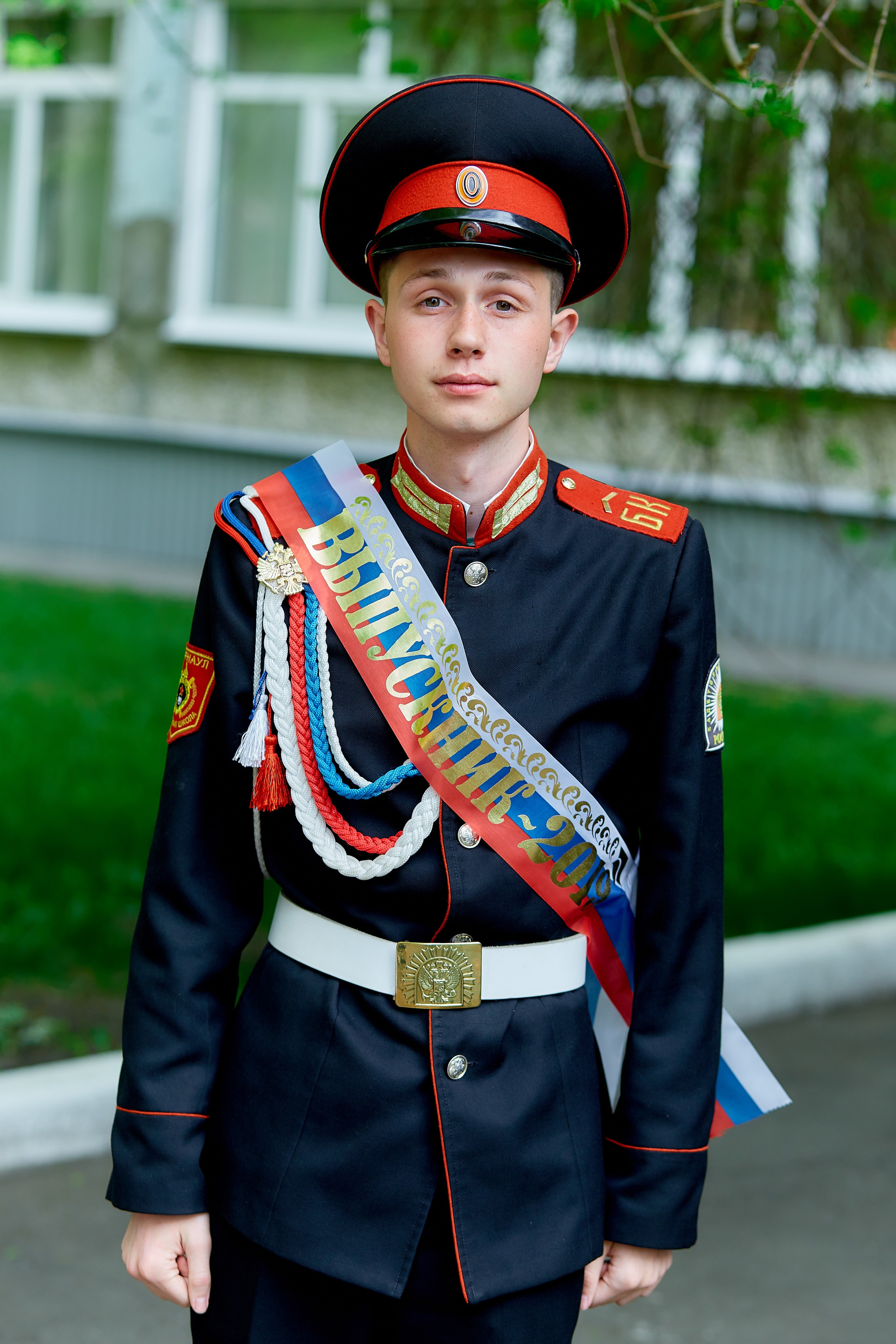 Кадеты последний звонок. Фотограф Вячеслав Фарунин