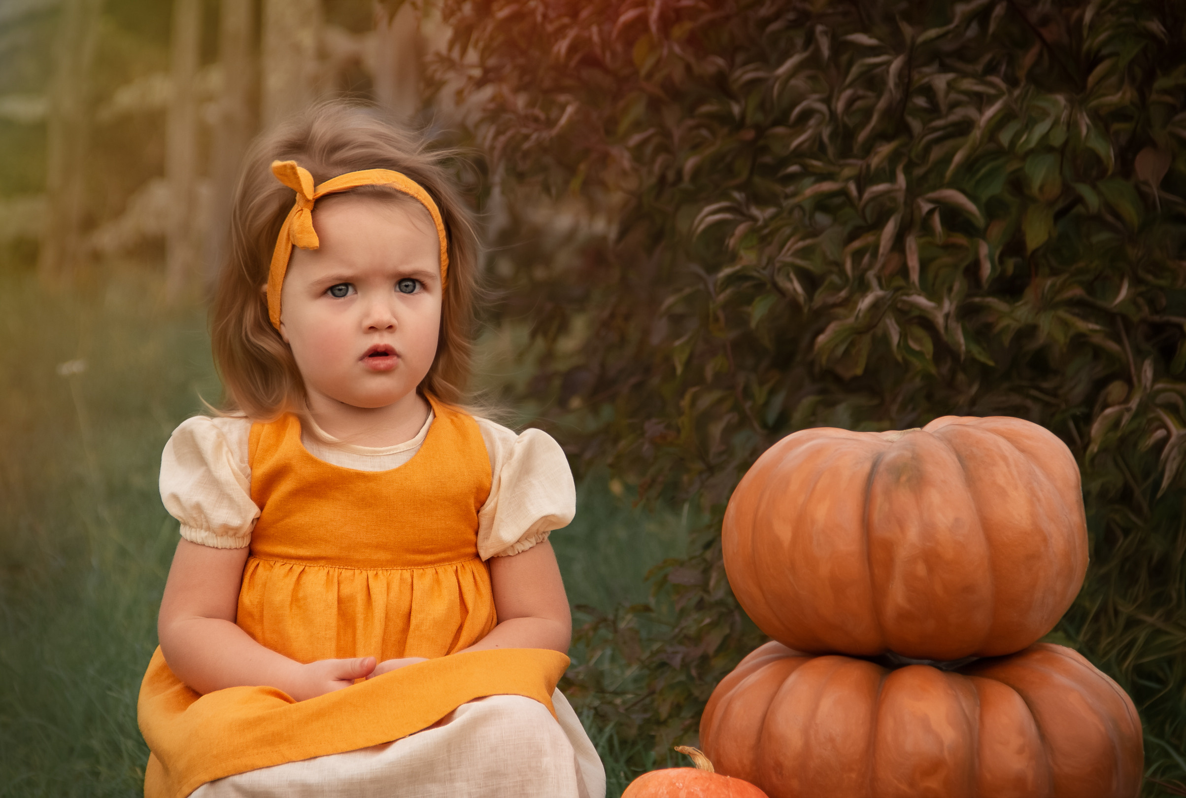 «Сказочная осень» для Арины. Детский фотограф в Туапсе Инна Гуня
