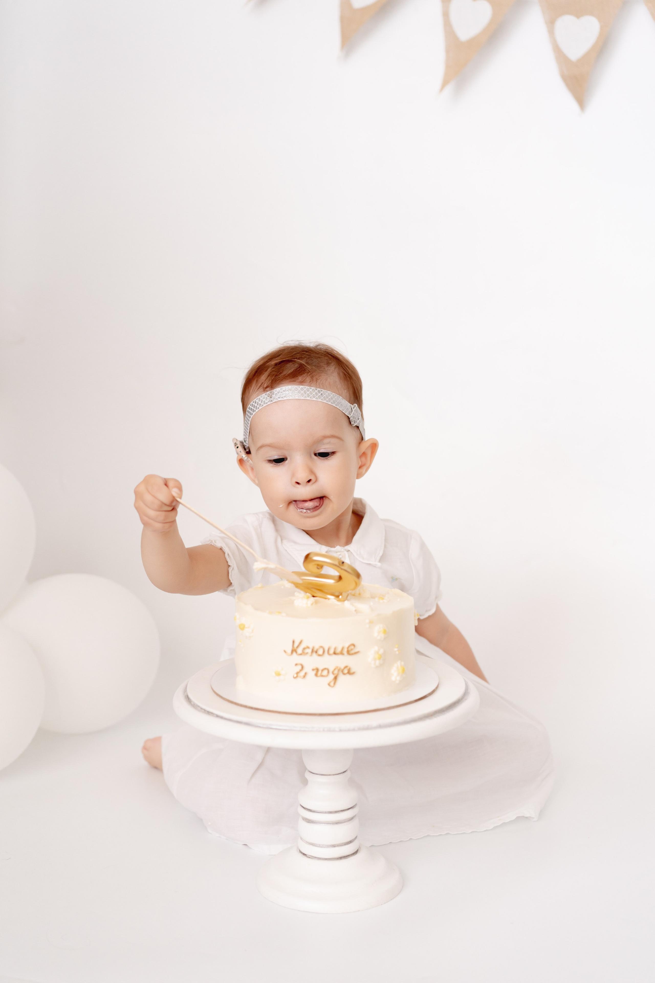 Ксении 2 годика!. Детская, семейная фотостудия в Санкт-Петербурге