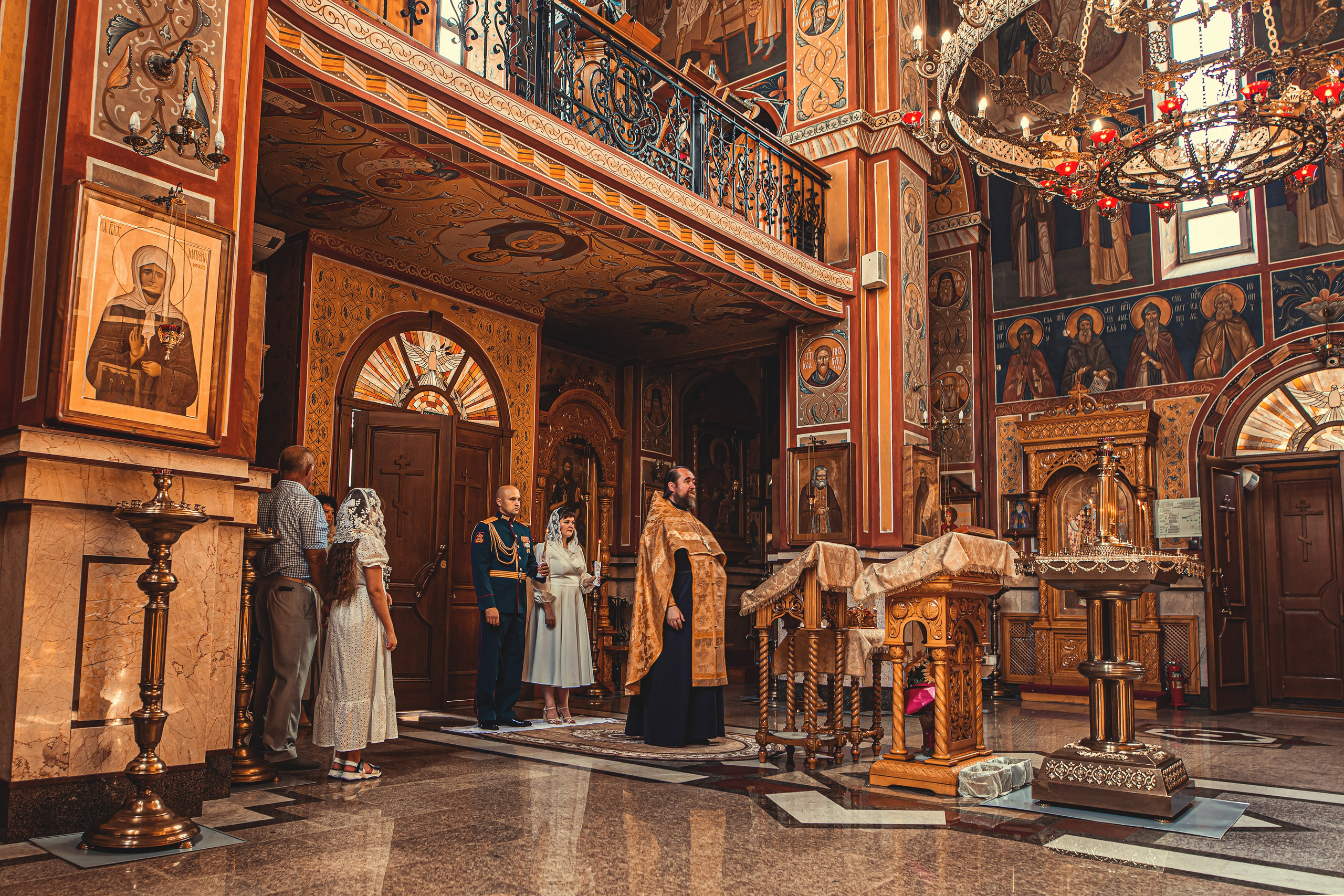 Таинство Венчания Андрея и Карины. Фотограф Таинств Крещения и Венчания в г. Курске